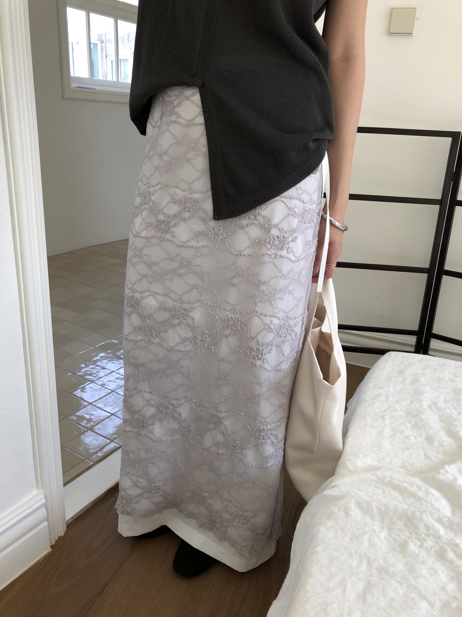 Air maxi skirt