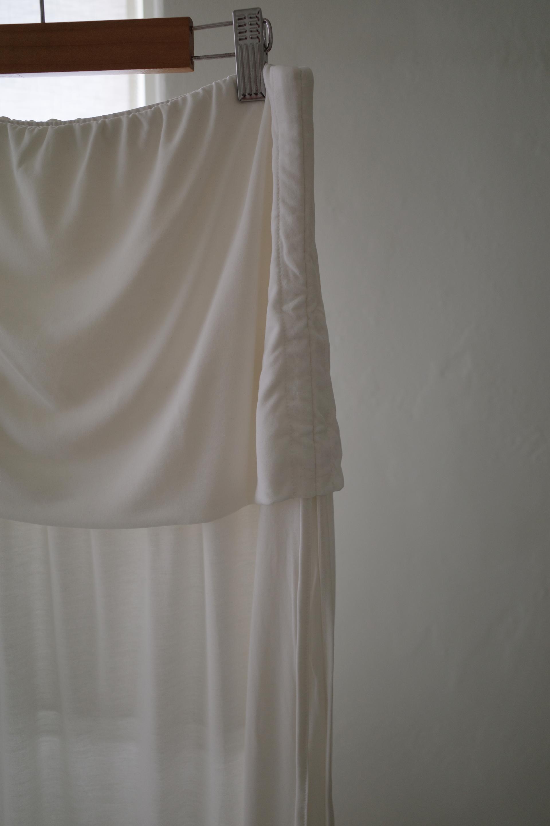 Modal shirring skirt