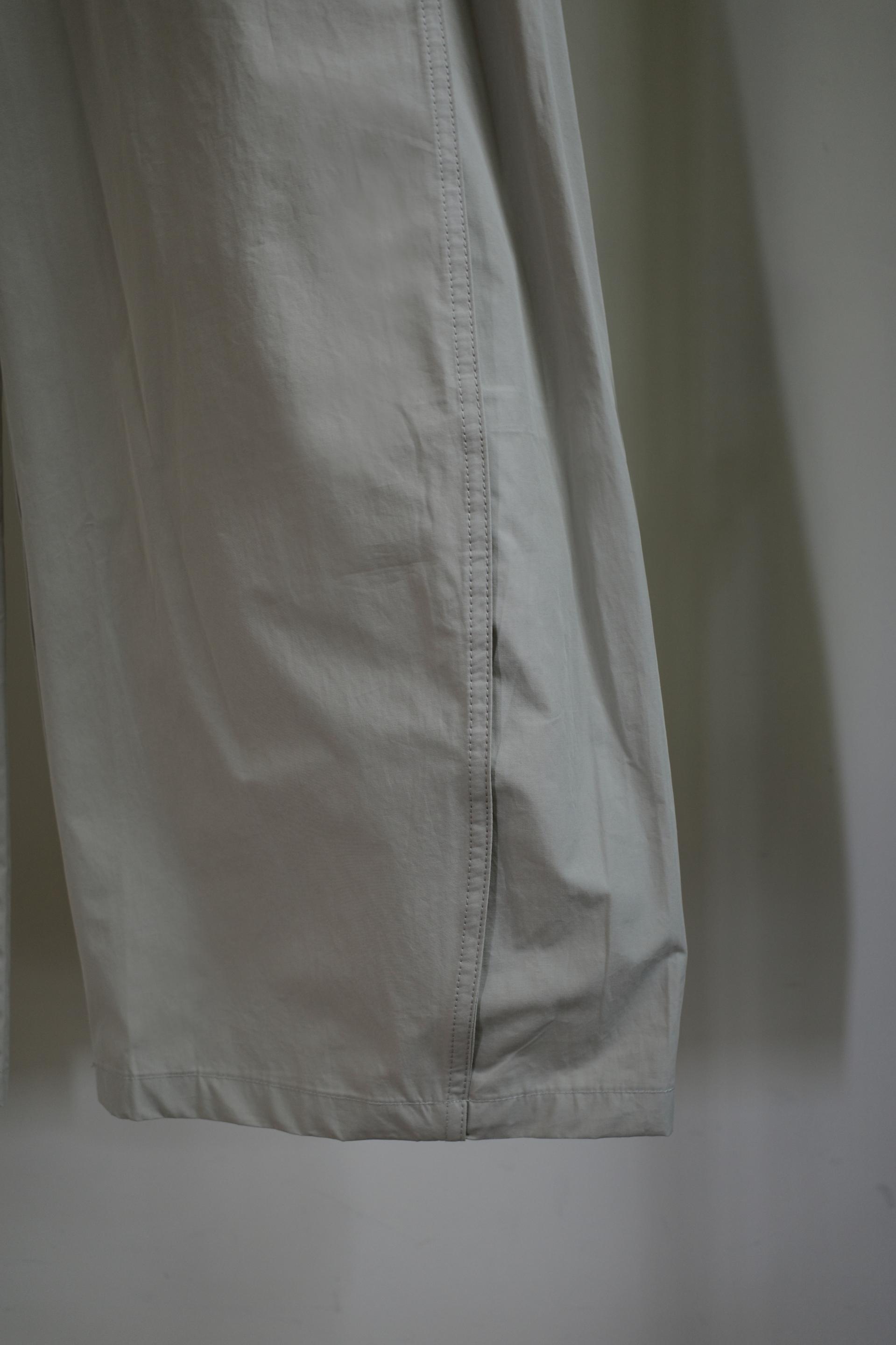 Line cotton pants