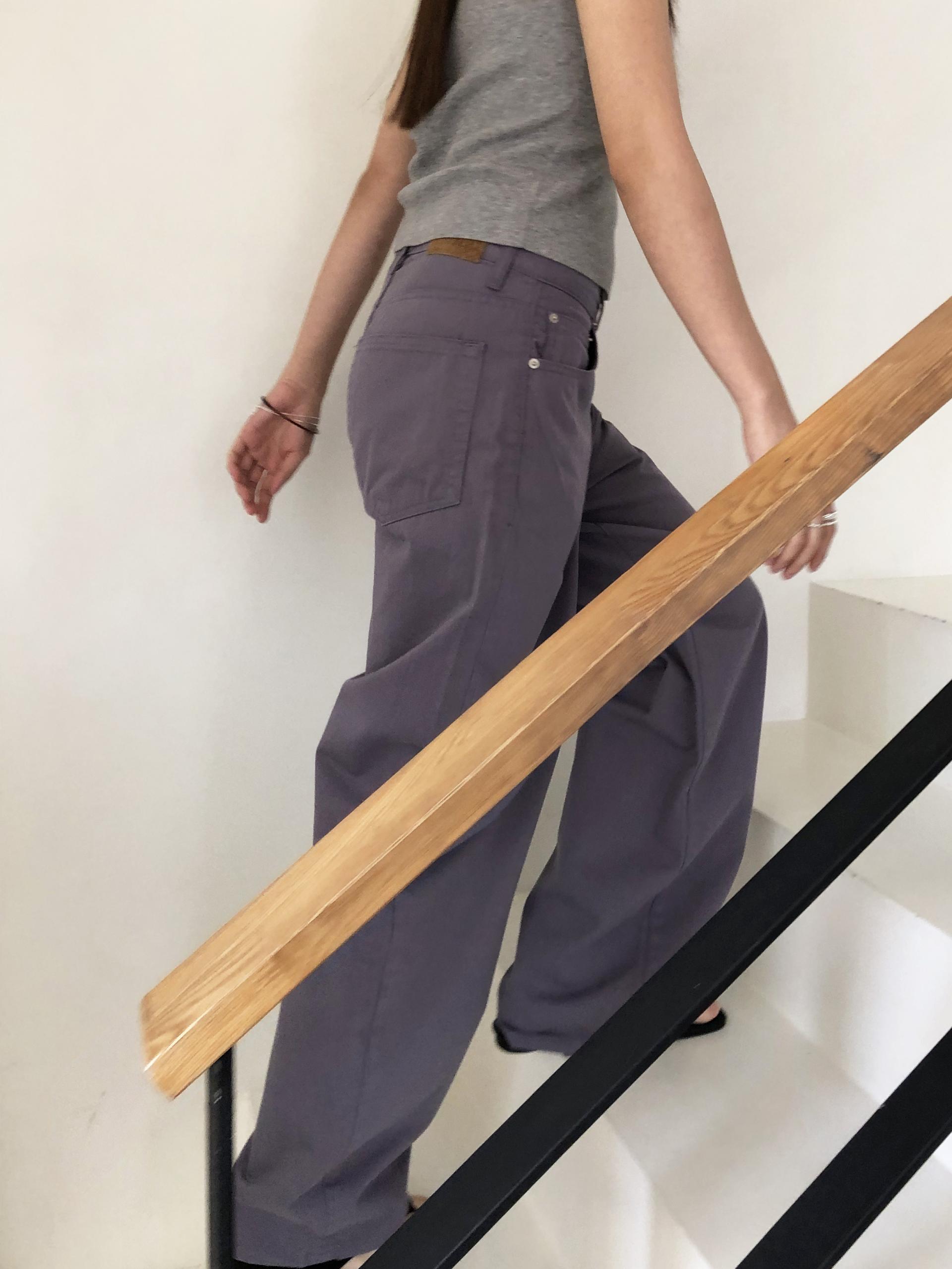 Log cotton denim