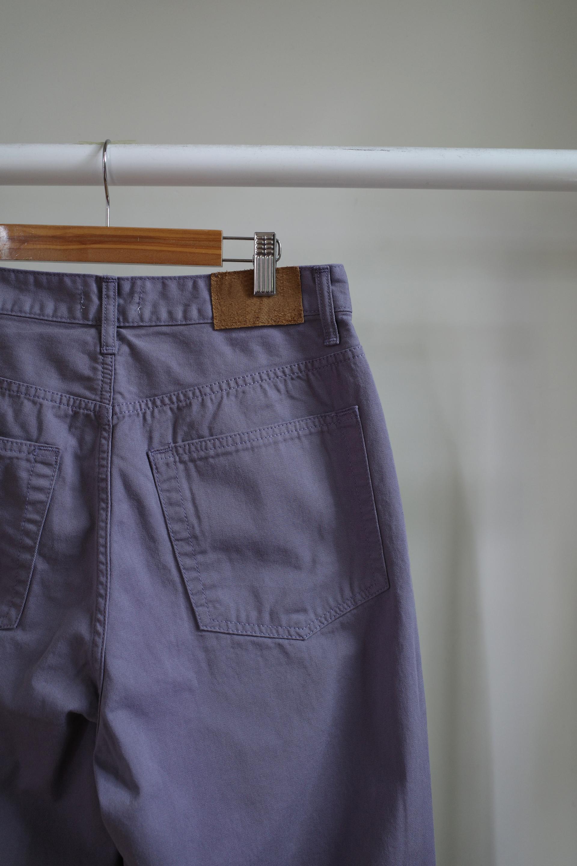 Log cotton denim