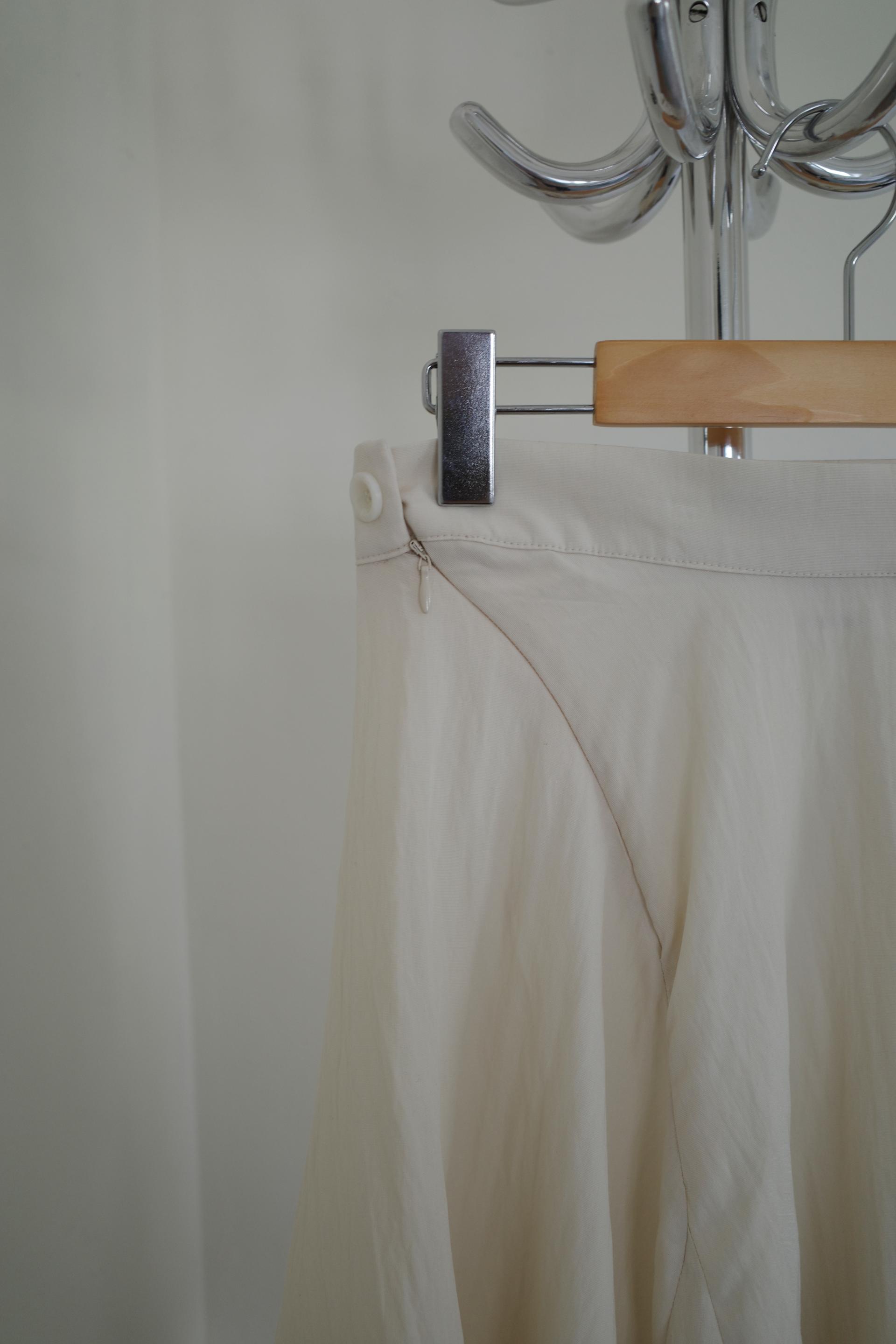 Odette unbalanced skirt