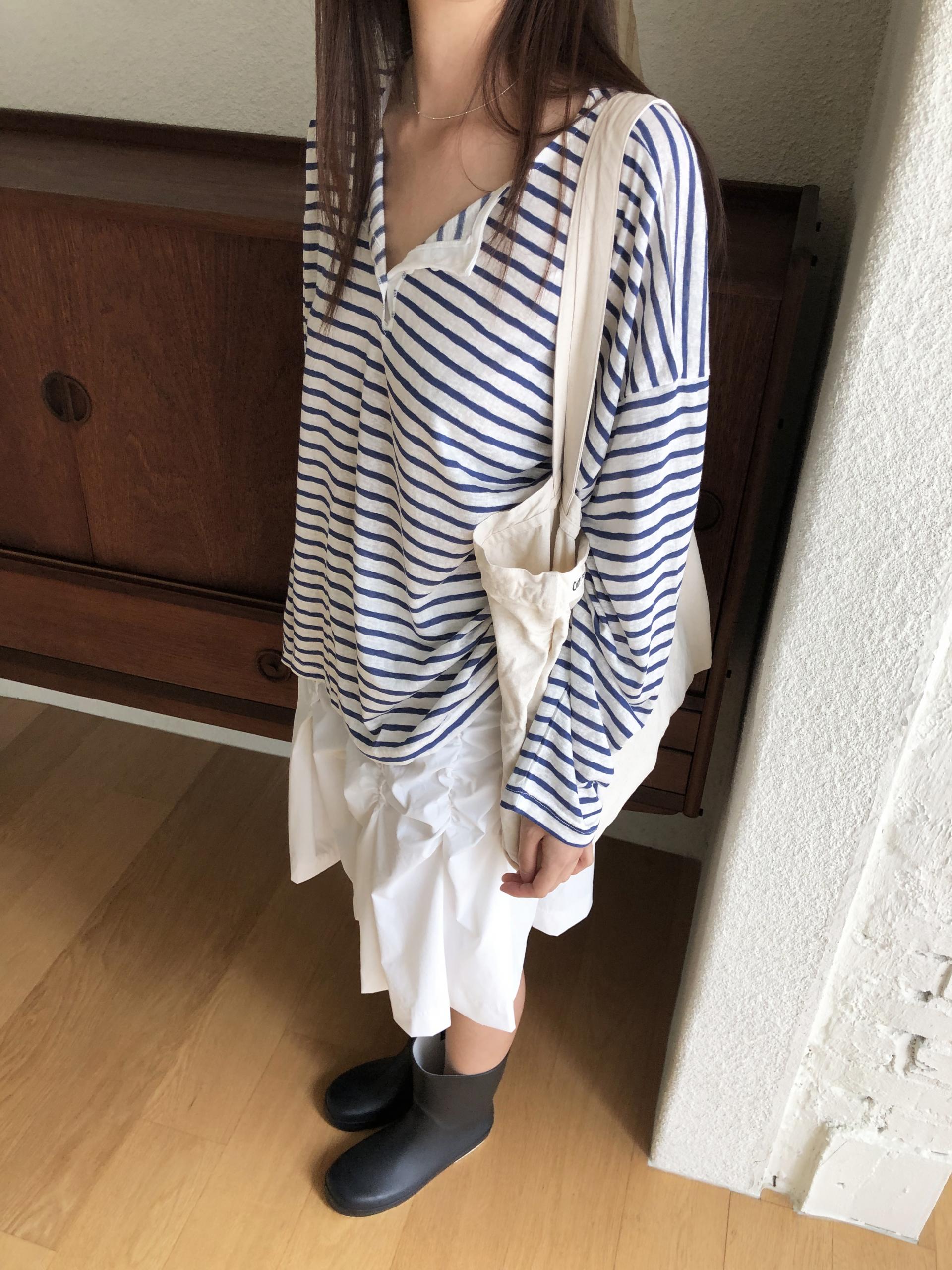 Loose stripe T