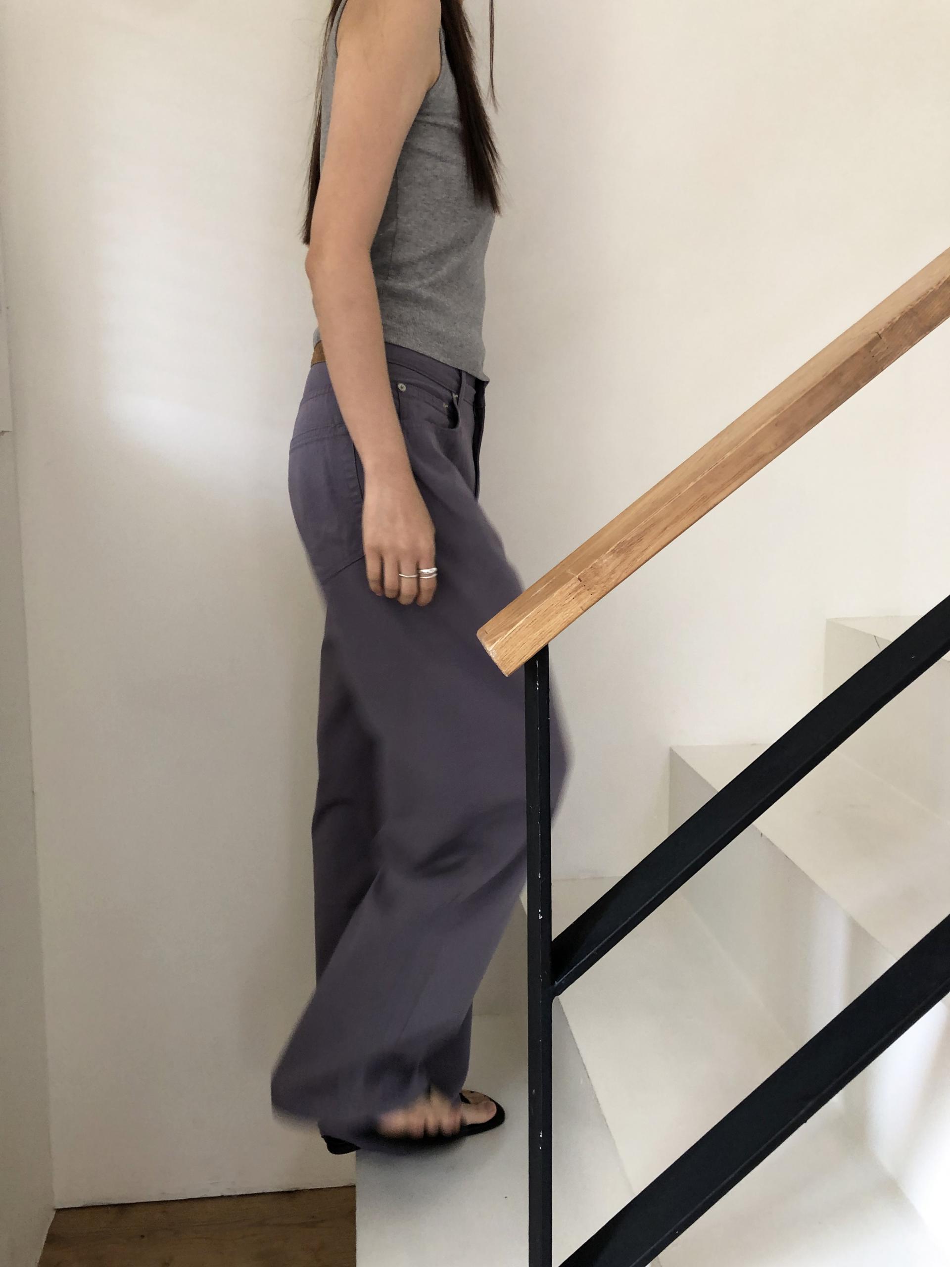 Log cotton denim
