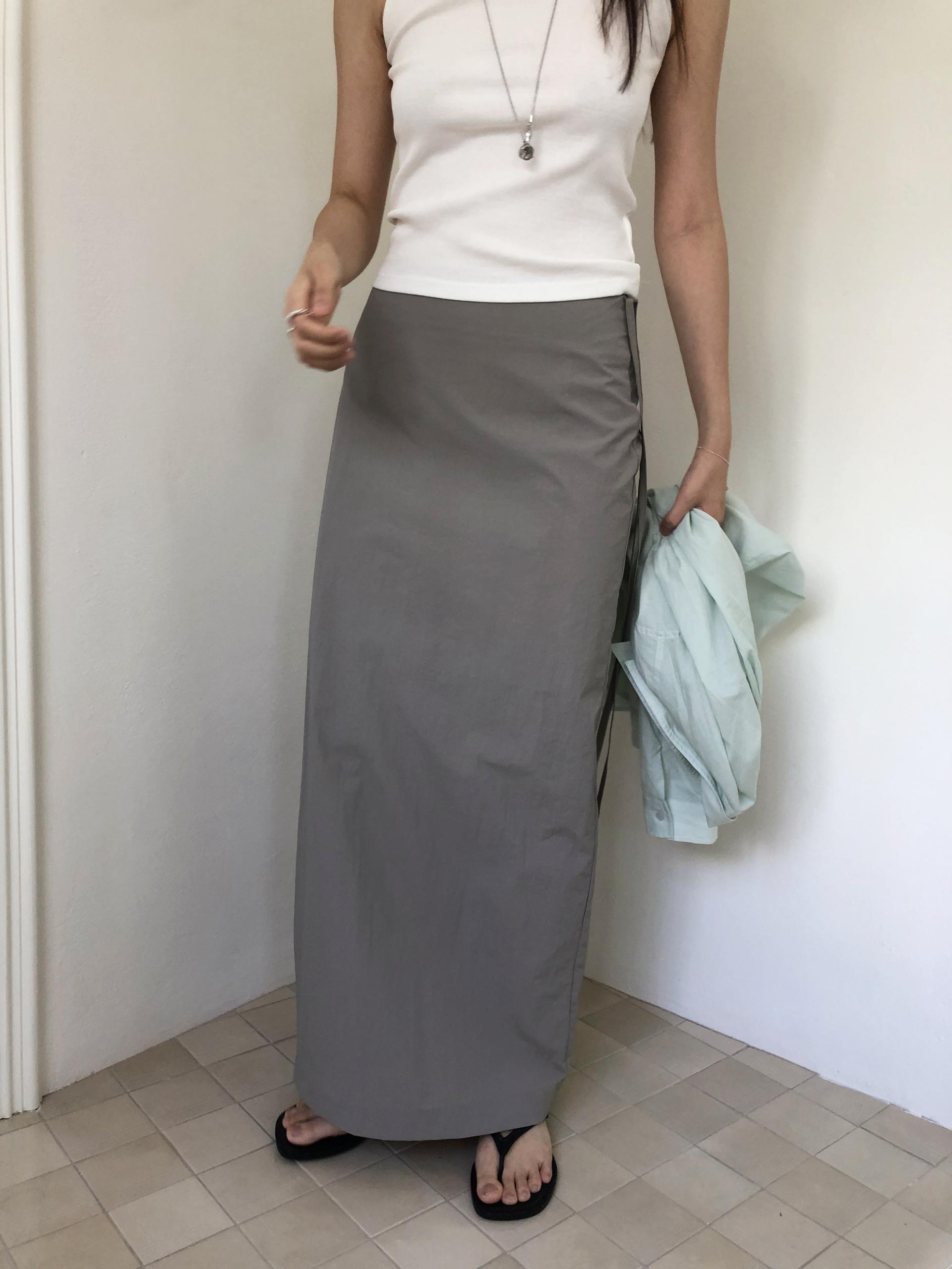 Air maxi skirt