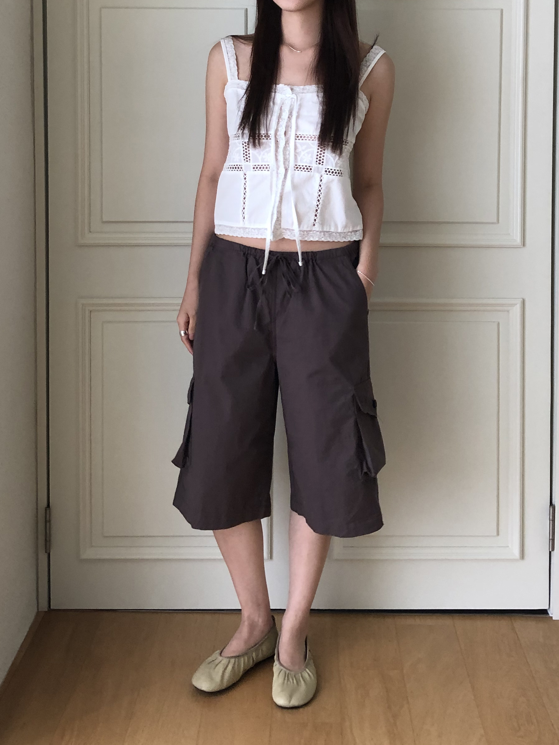 Cargo bermuda pants