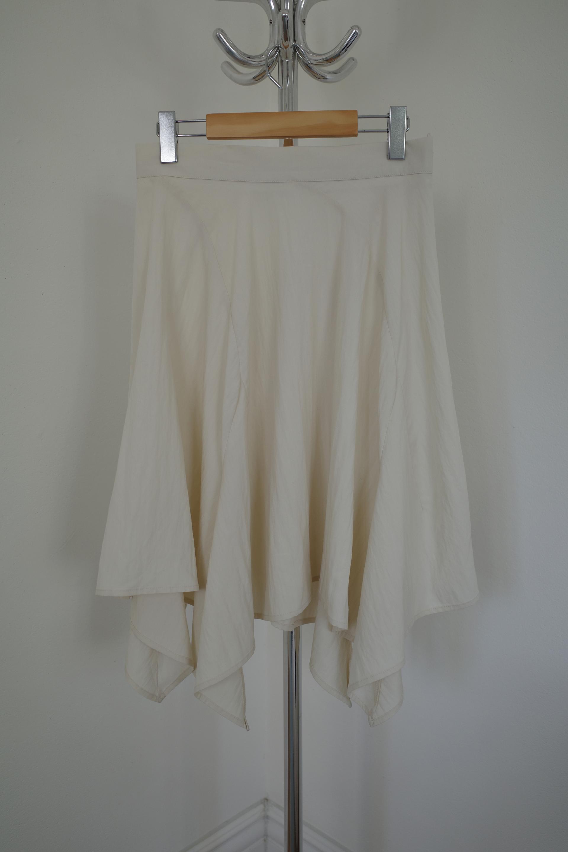 Odette unbalanced skirt