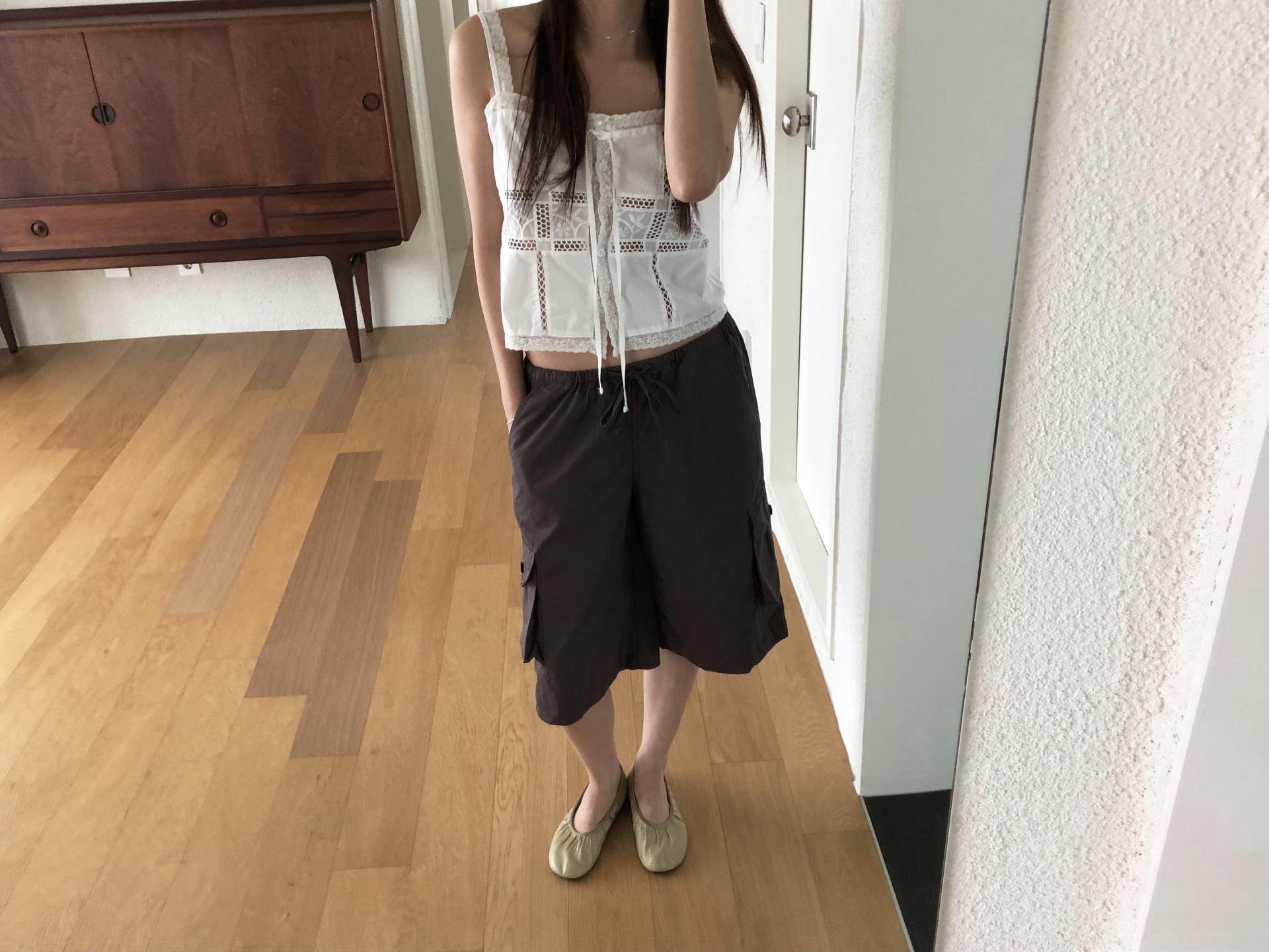 Cargo bermuda pants