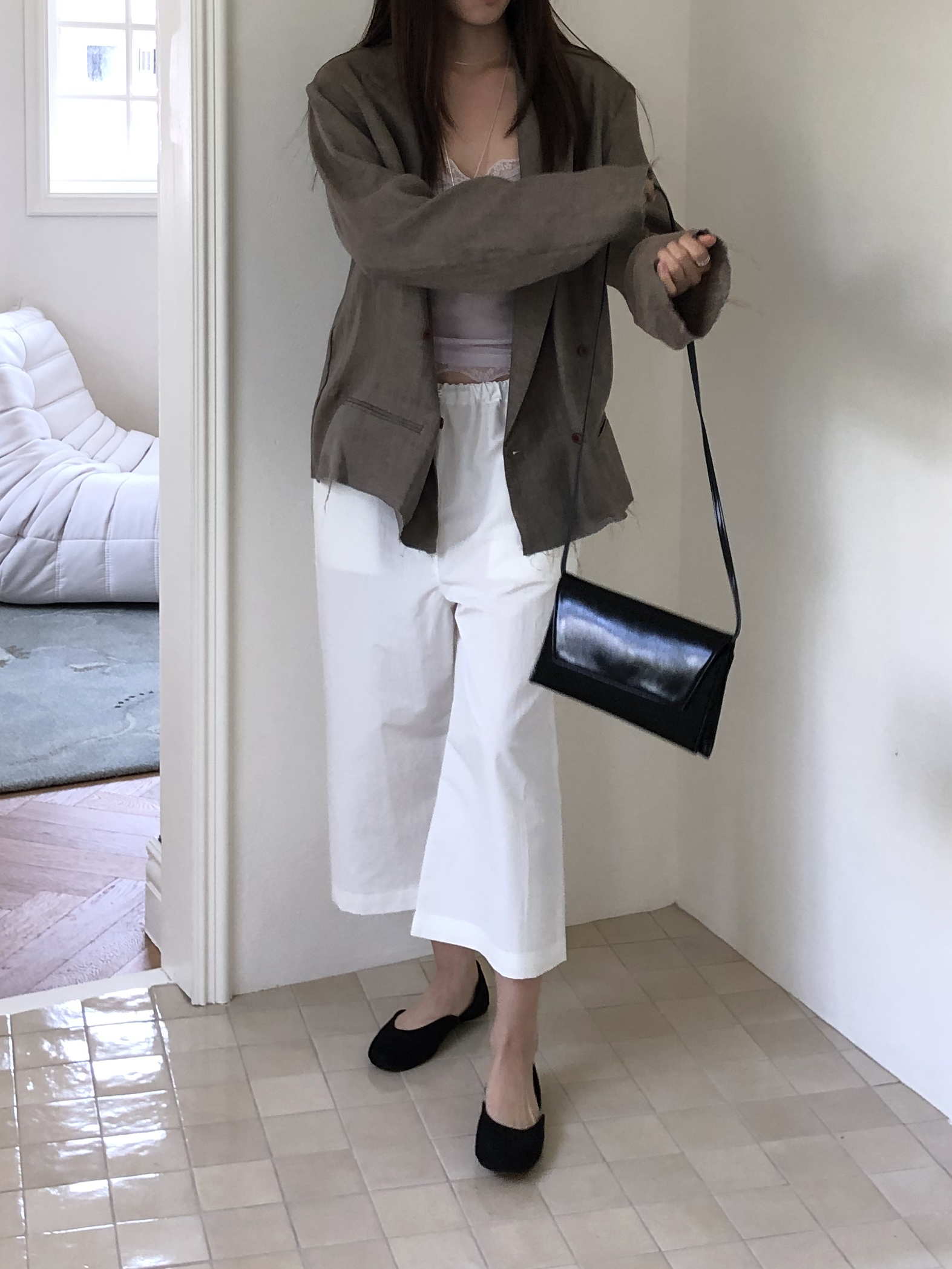 Bird flat shoes