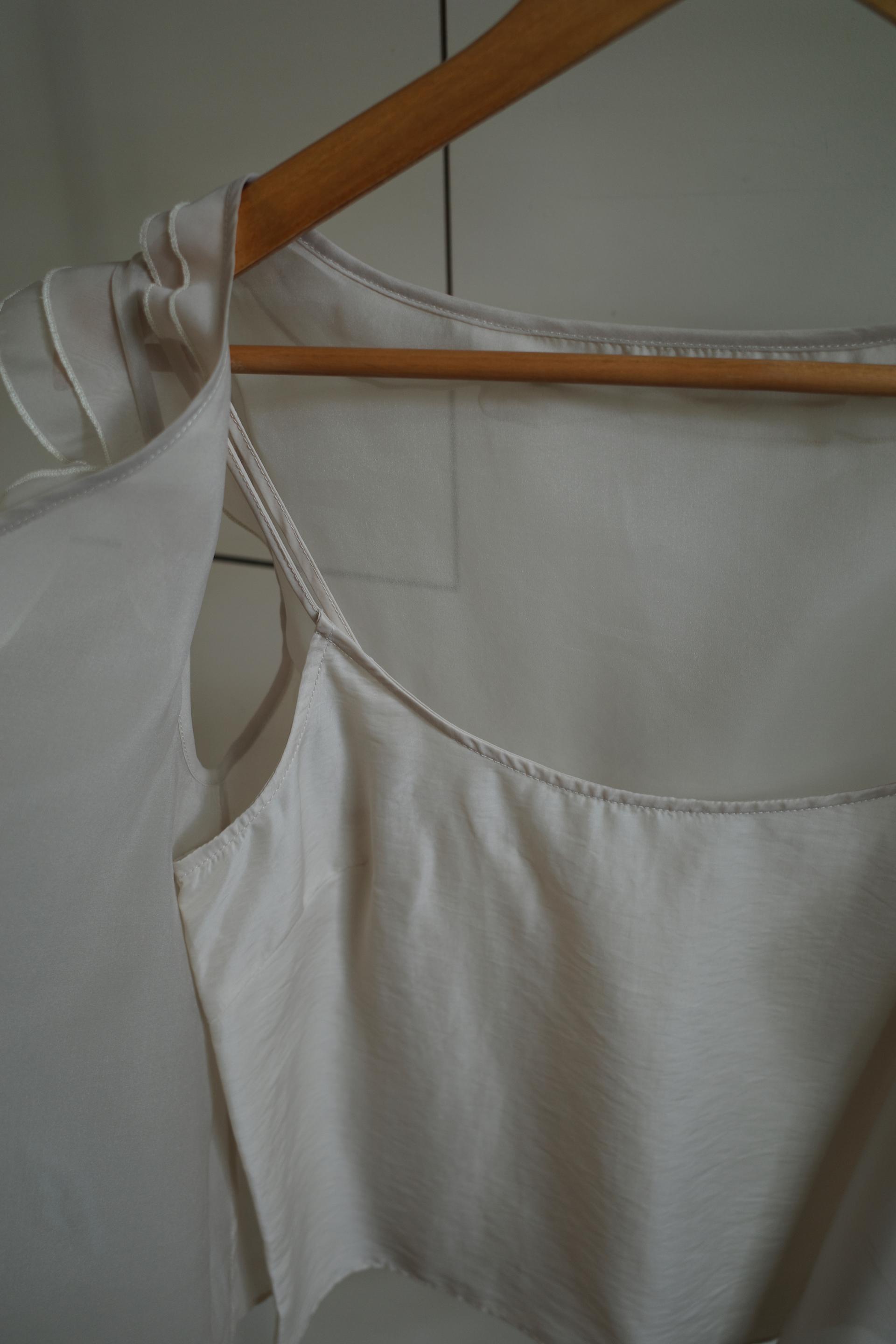 Peach blouse