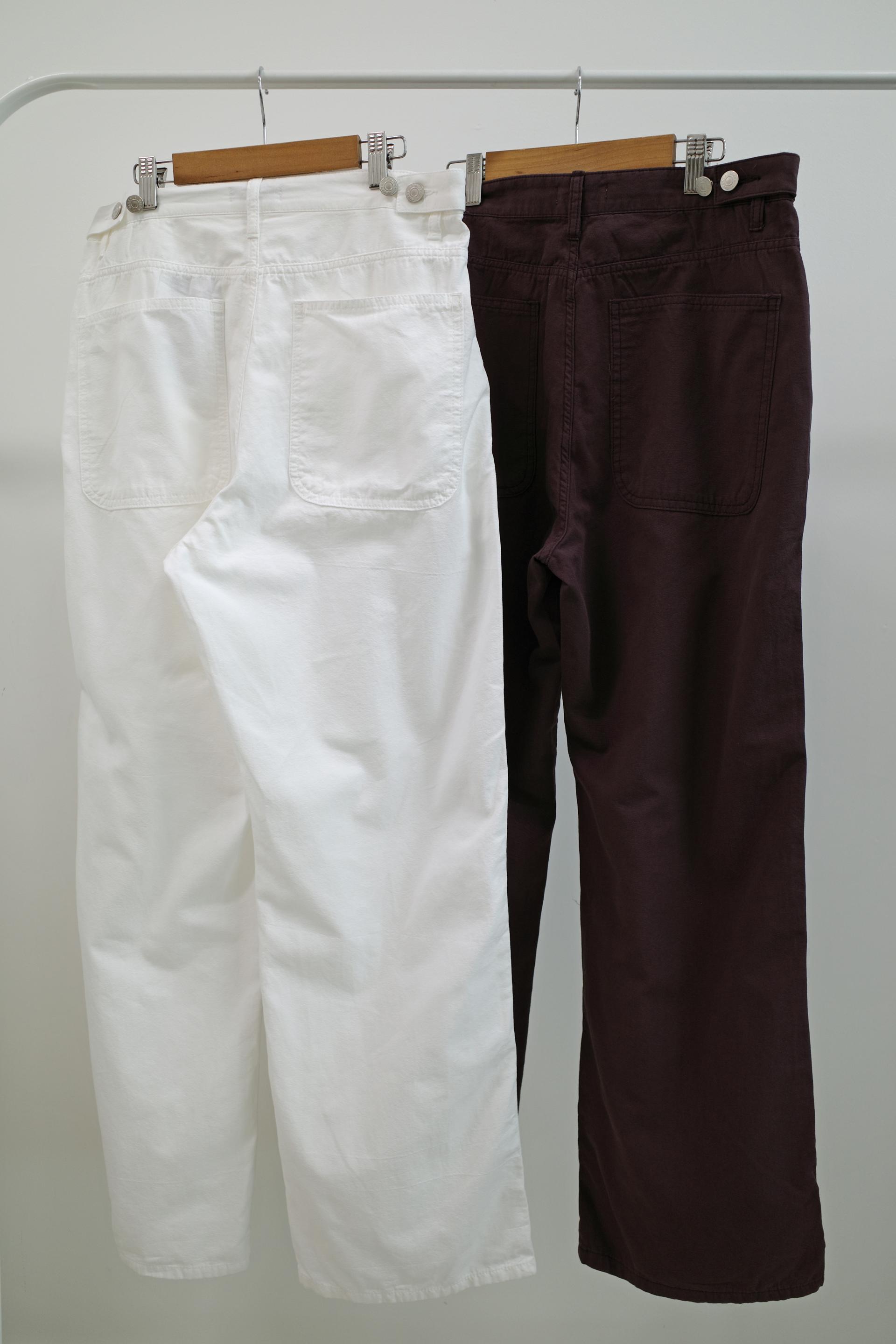 Mode buckle pants