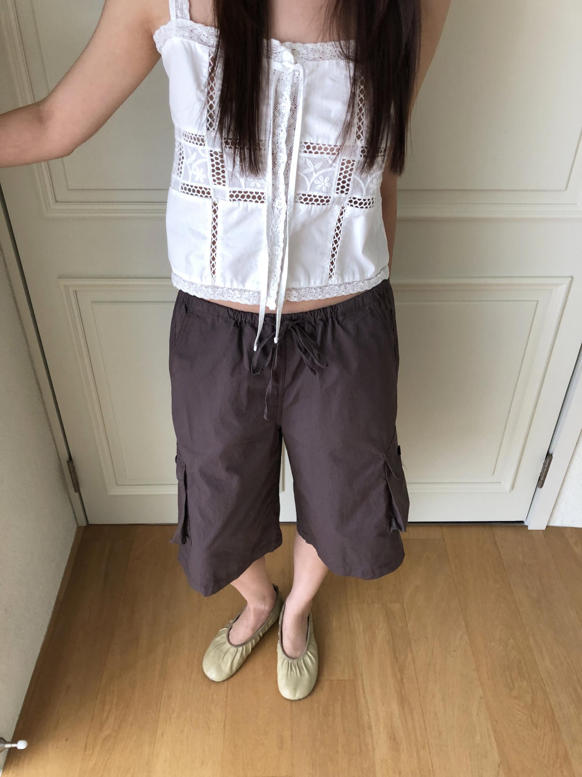 Cargo bermuda pants