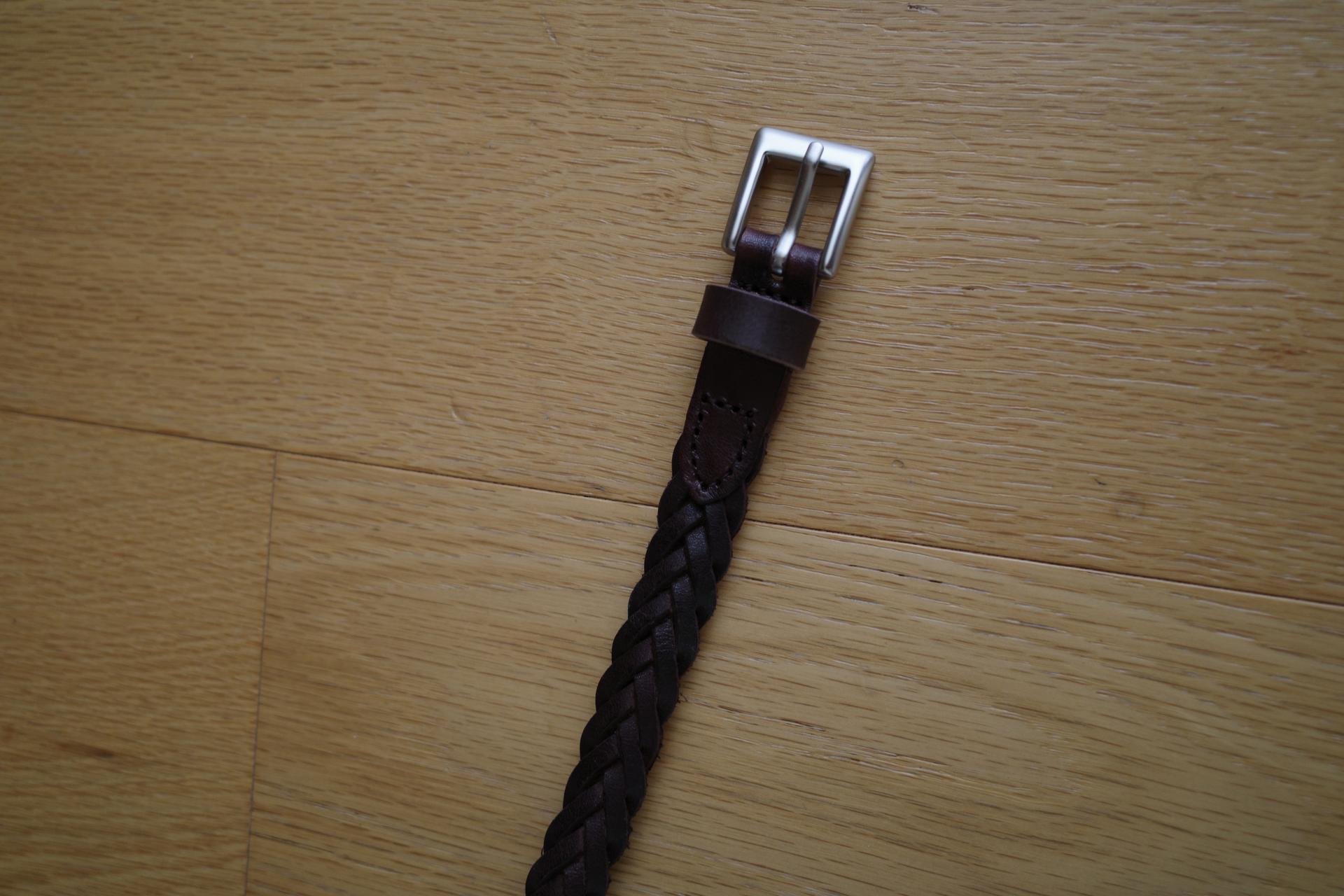 Slim twist belt