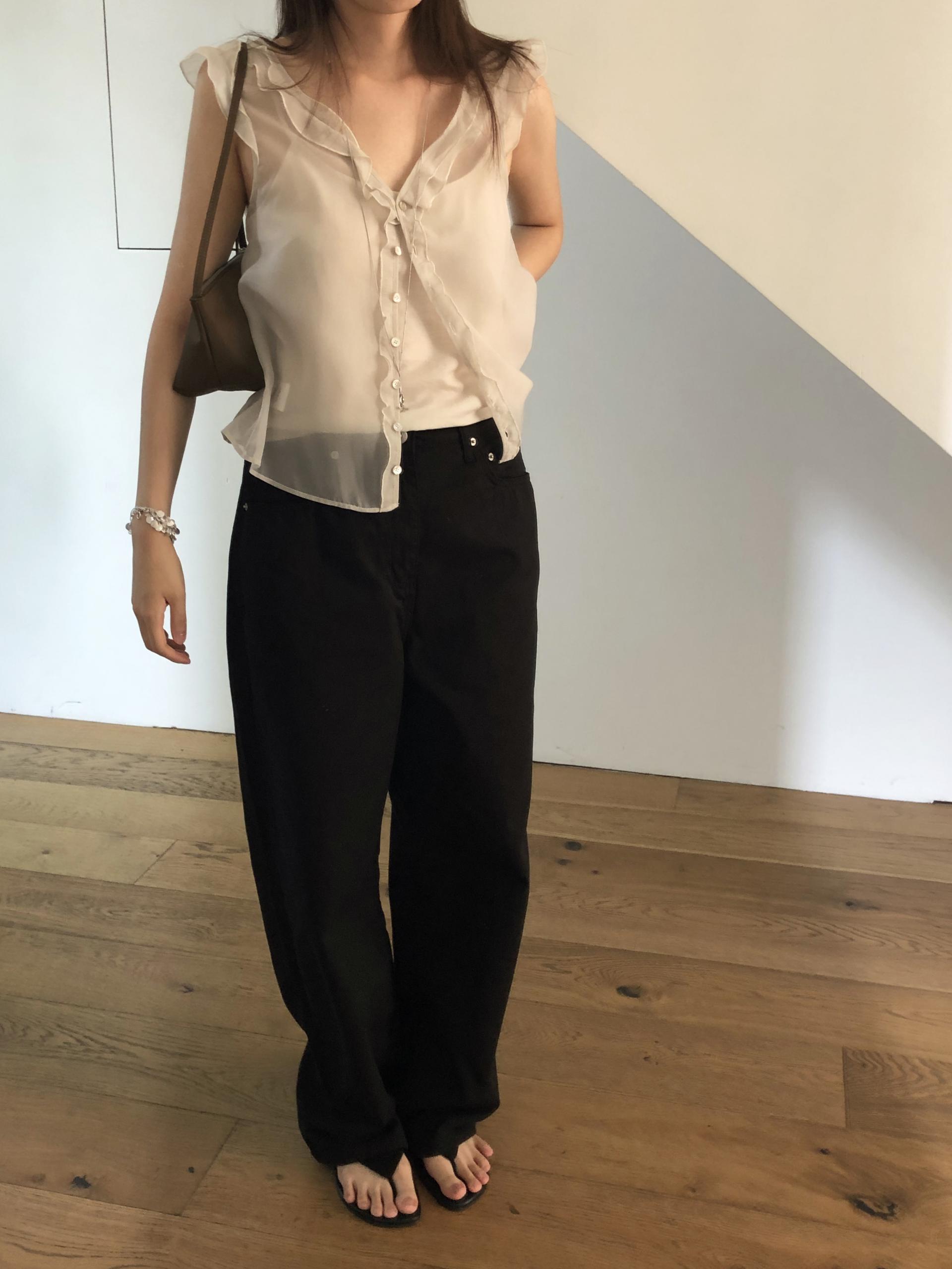 Log cotton denim