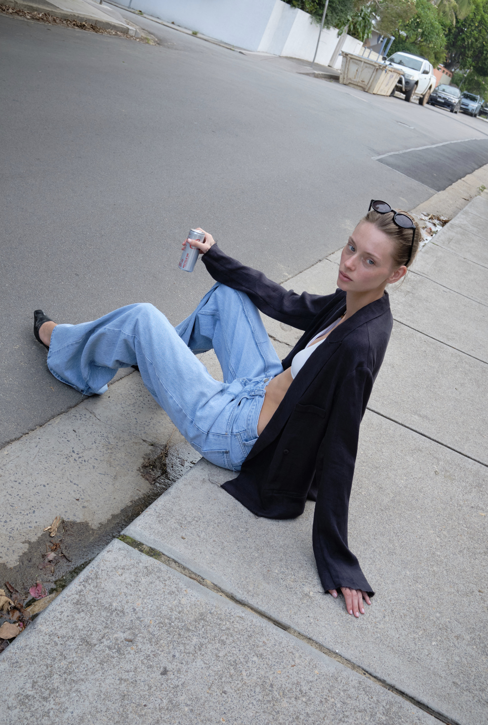 Soho linen jacket