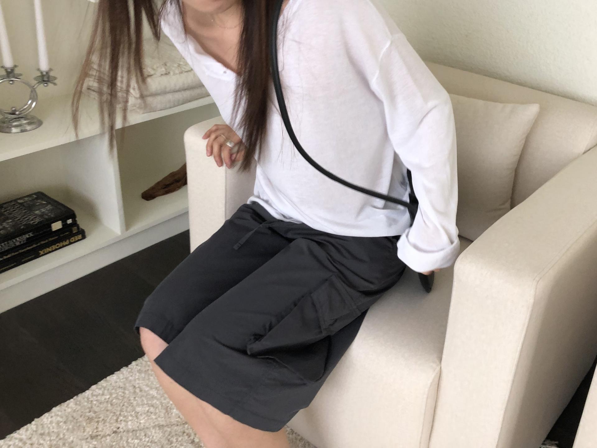 Summer button knit