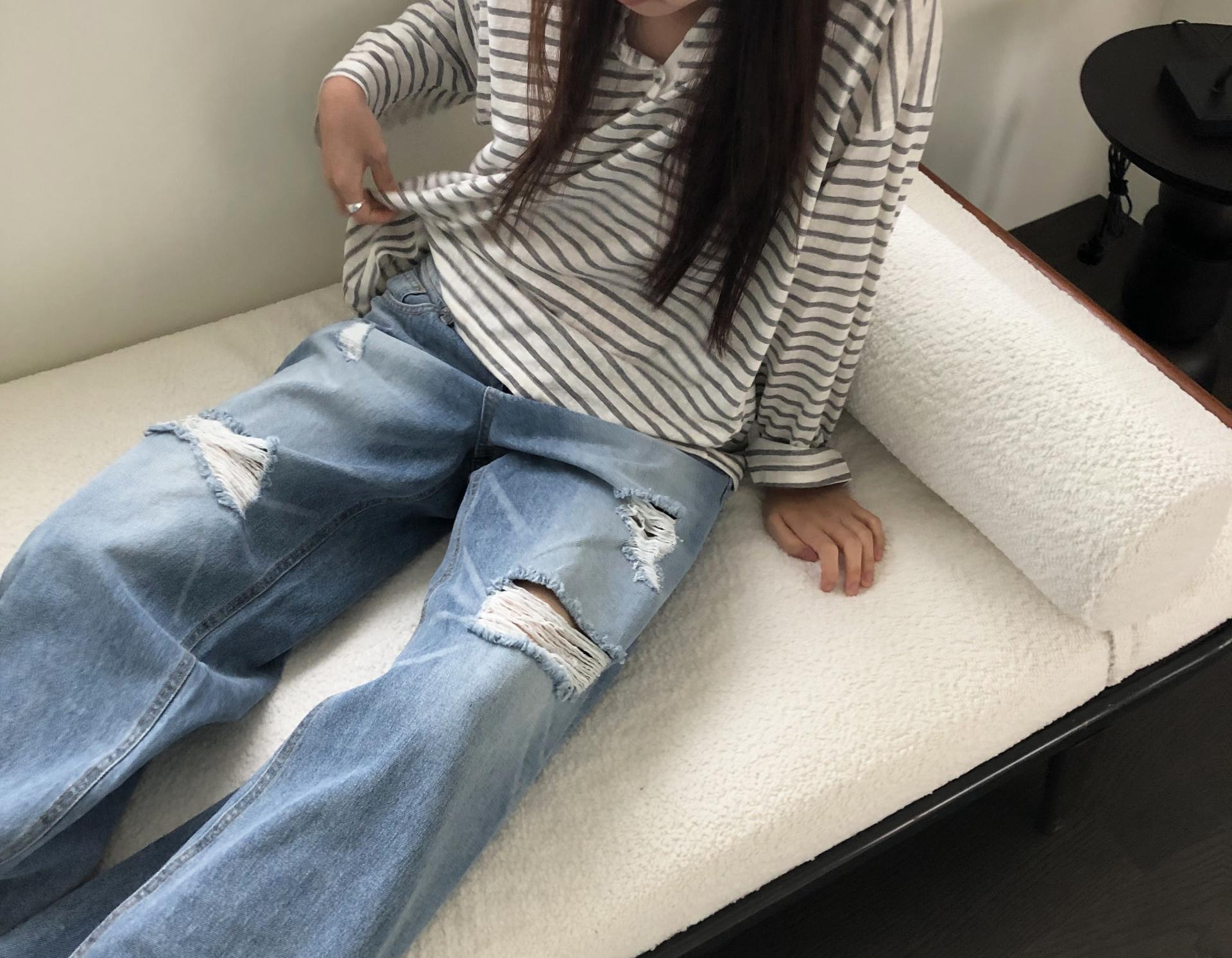 Raw overfit denim