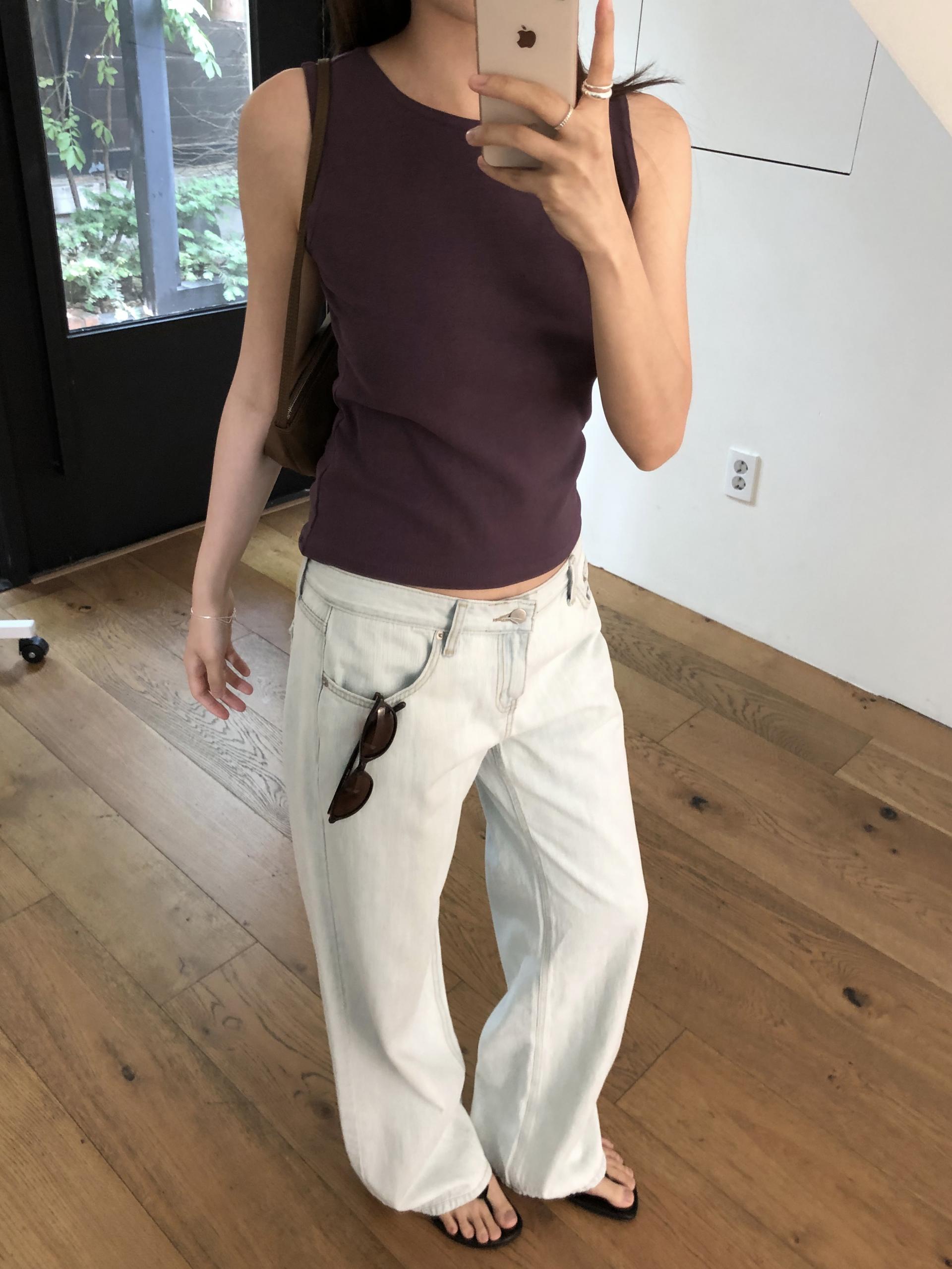 Suede flip flop