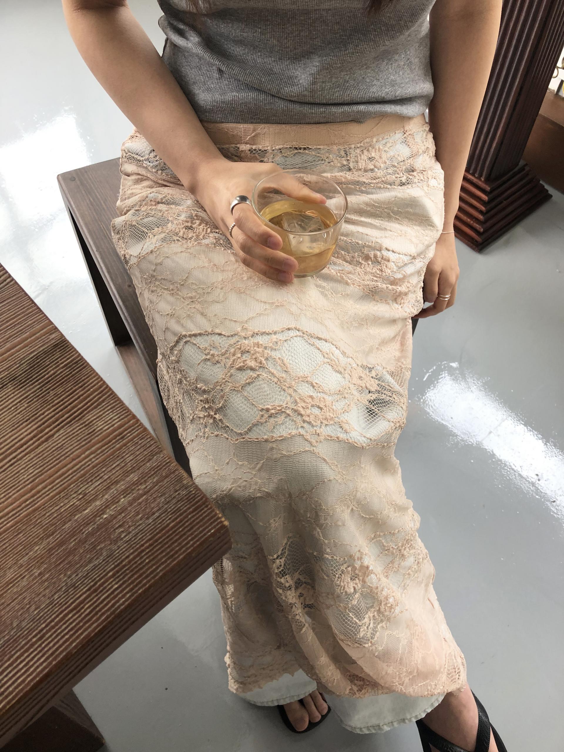 Lottie lace skirt