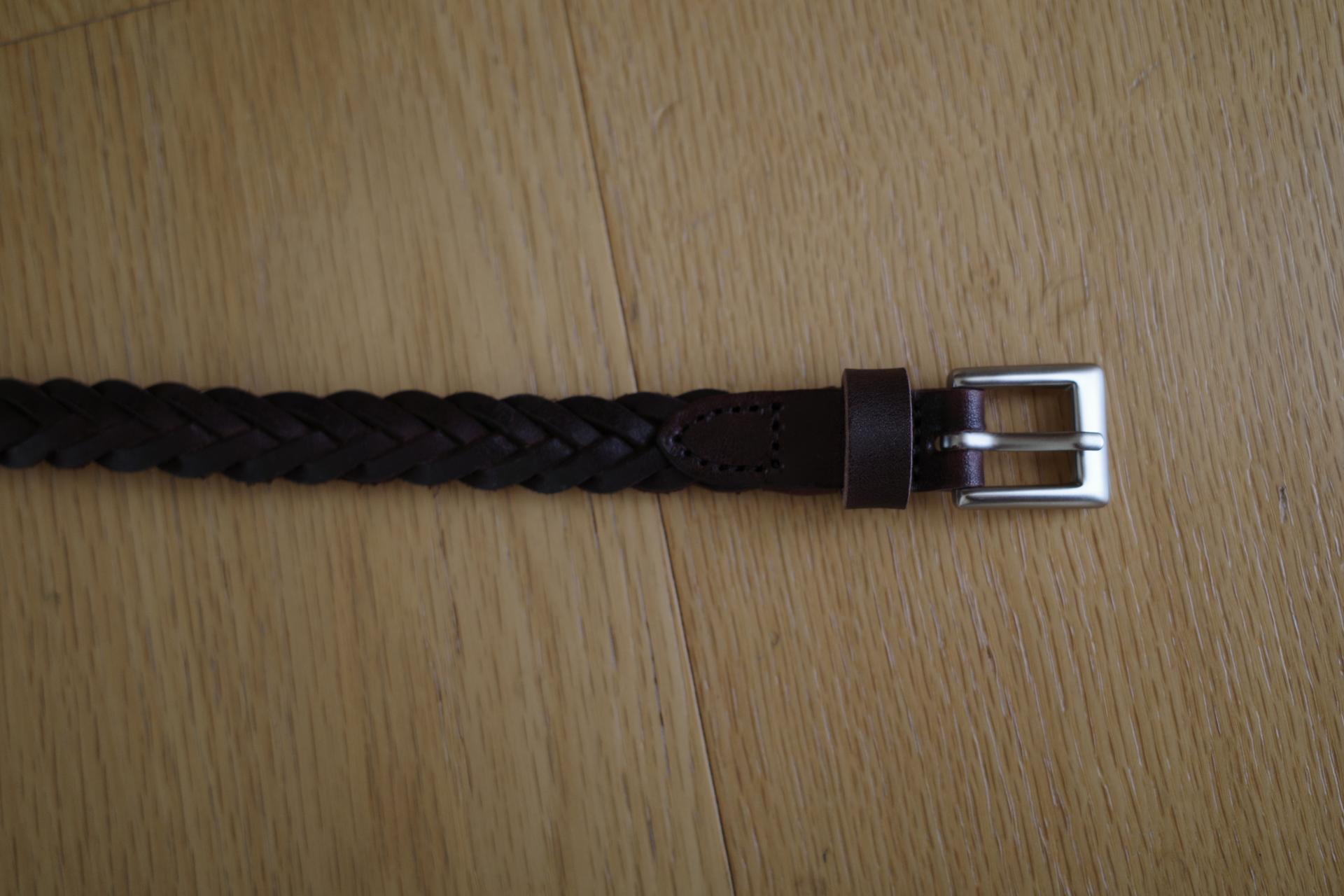 Slim twist belt