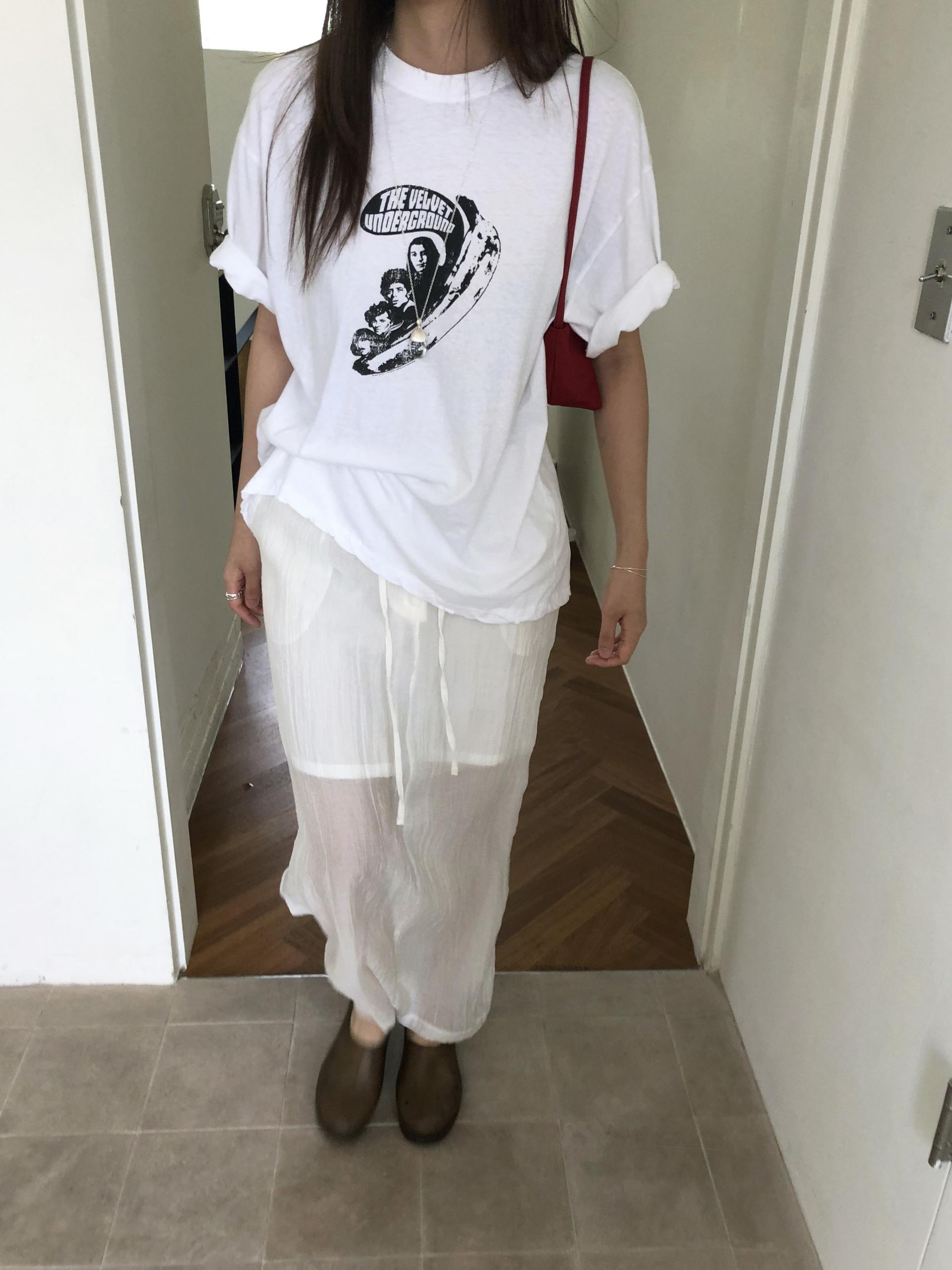 Veil wrinkle skirt