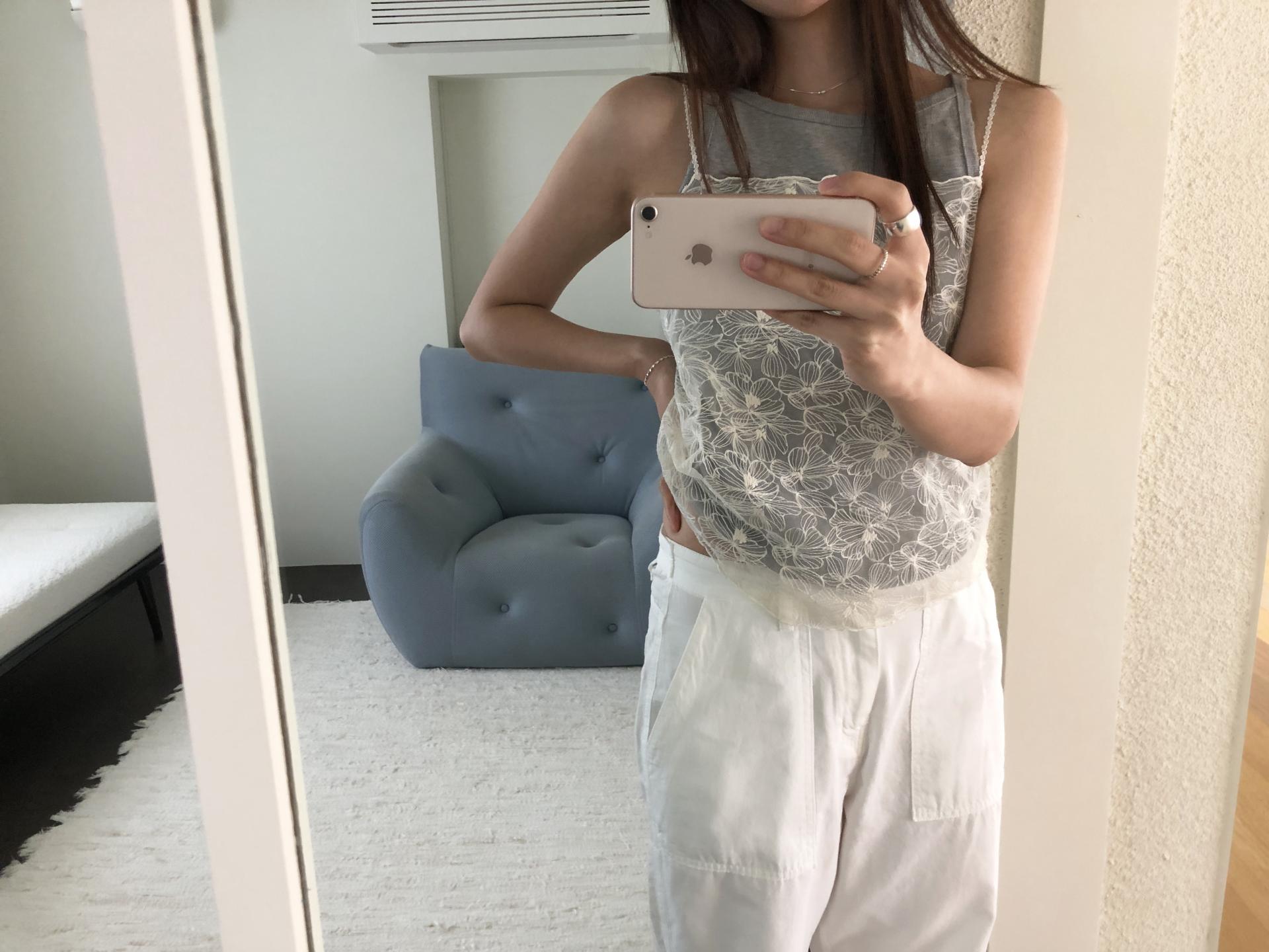 Mode buckle pants
