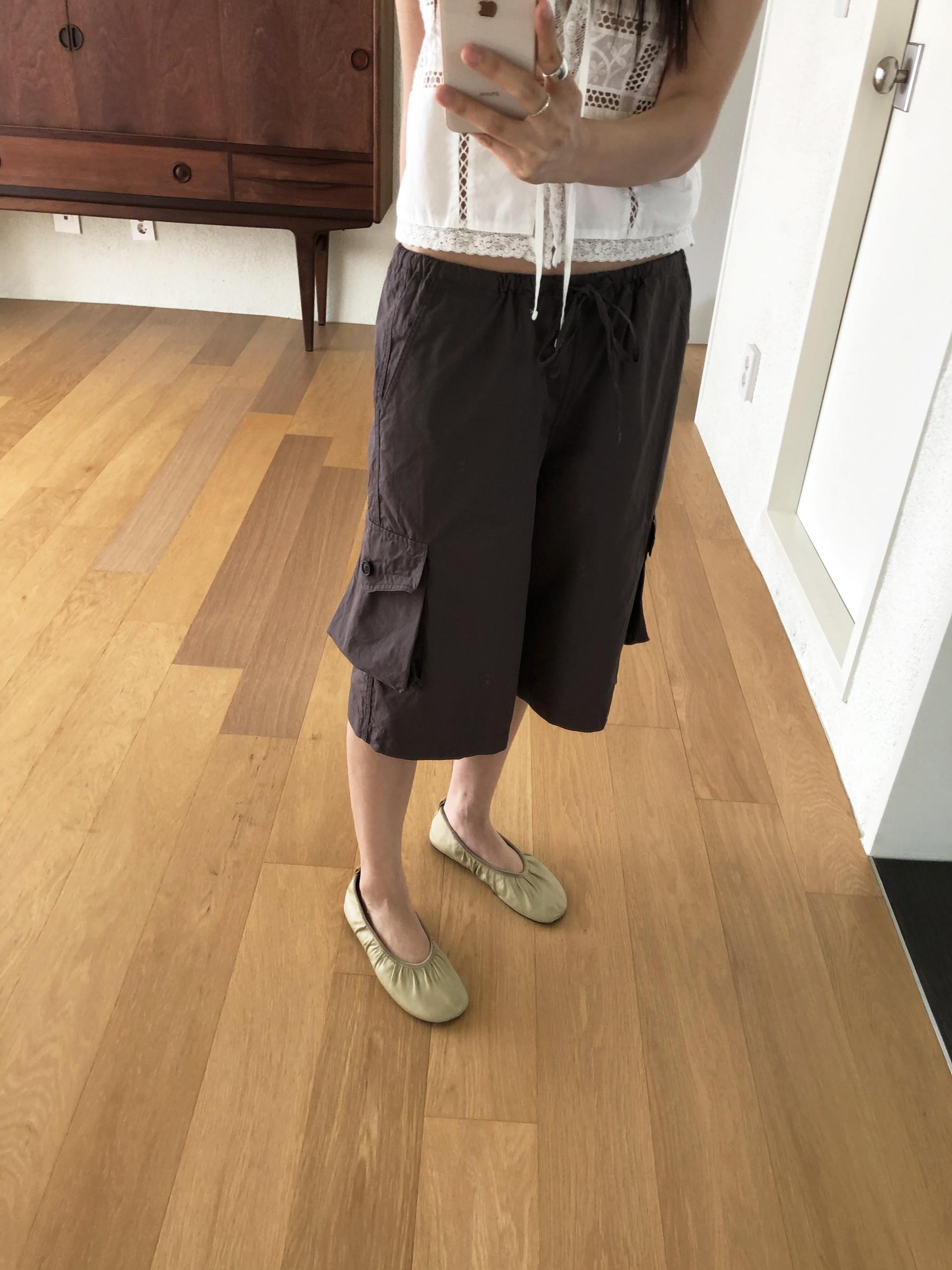 Cargo bermuda pants