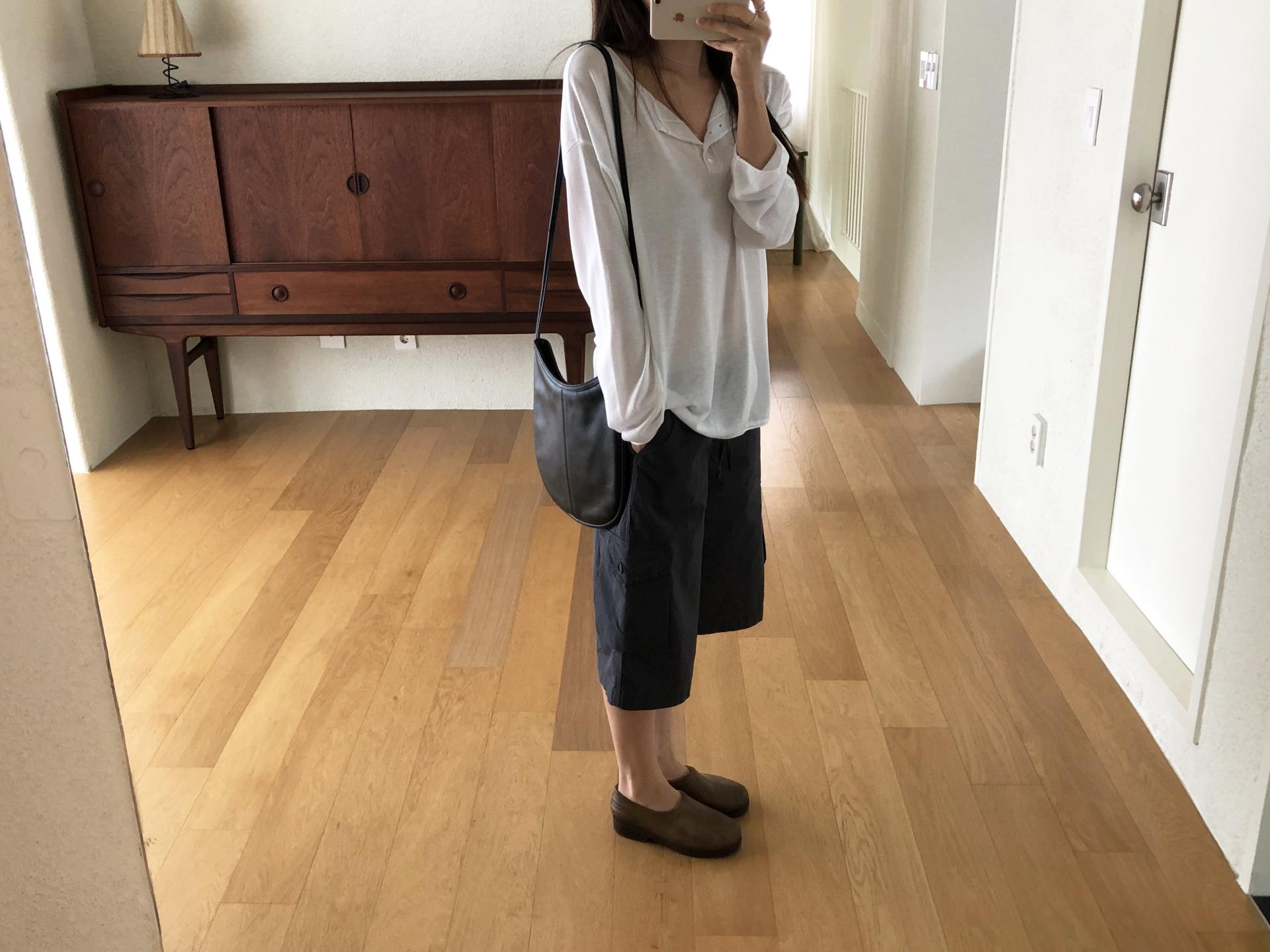 Summer button knit