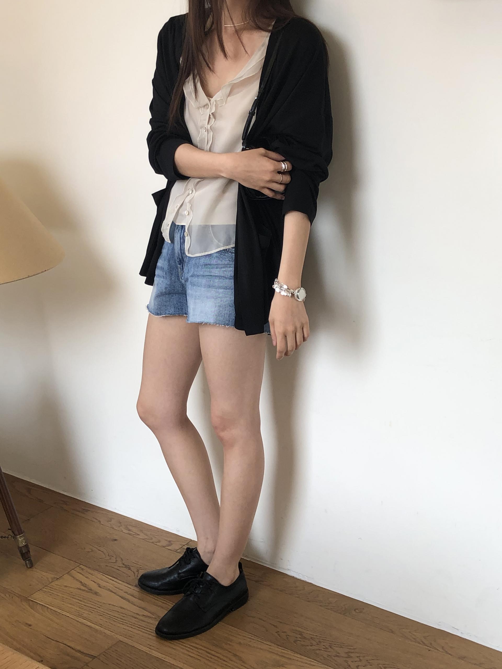 Peach blouse