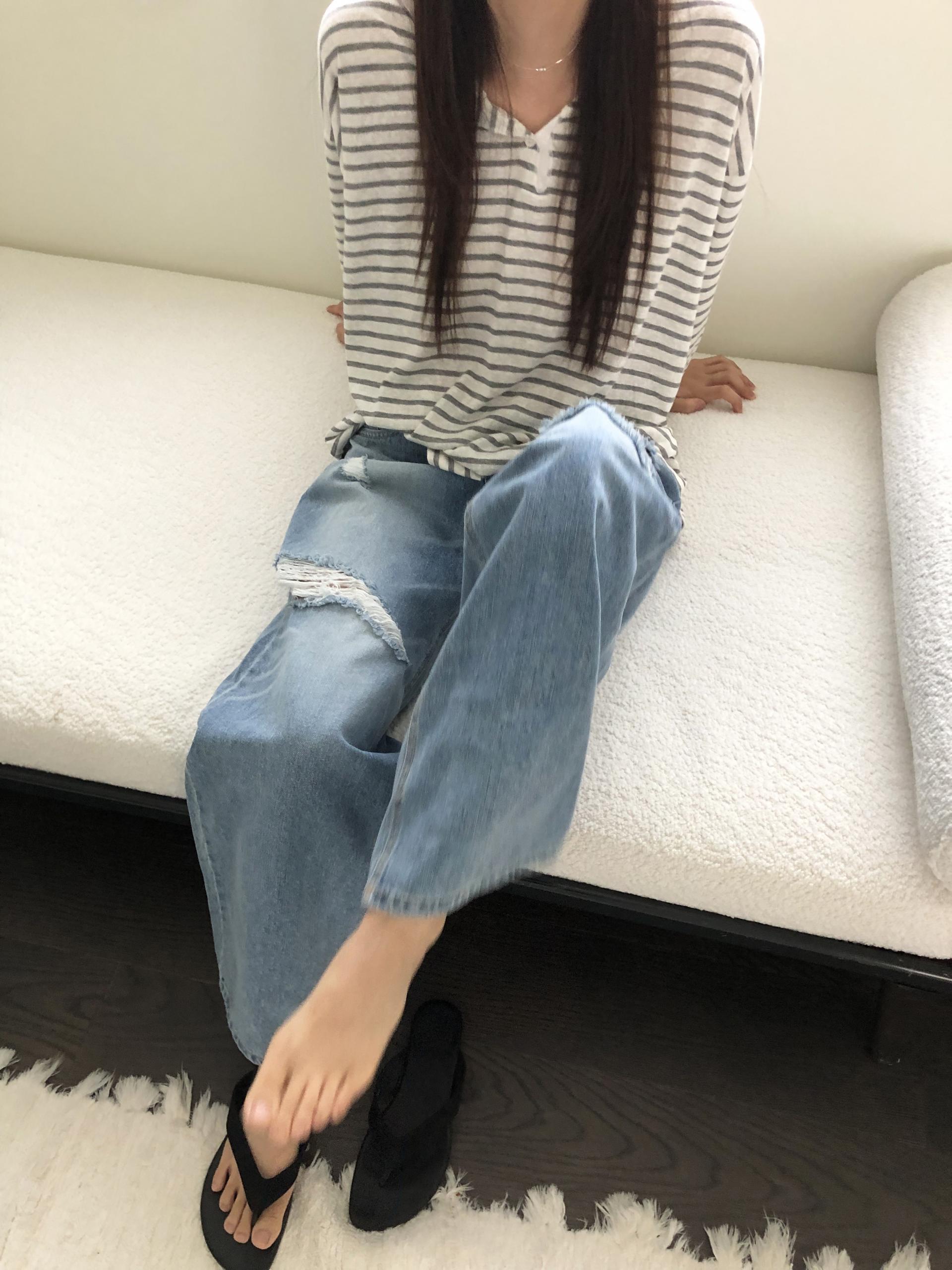 Raw overfit denim