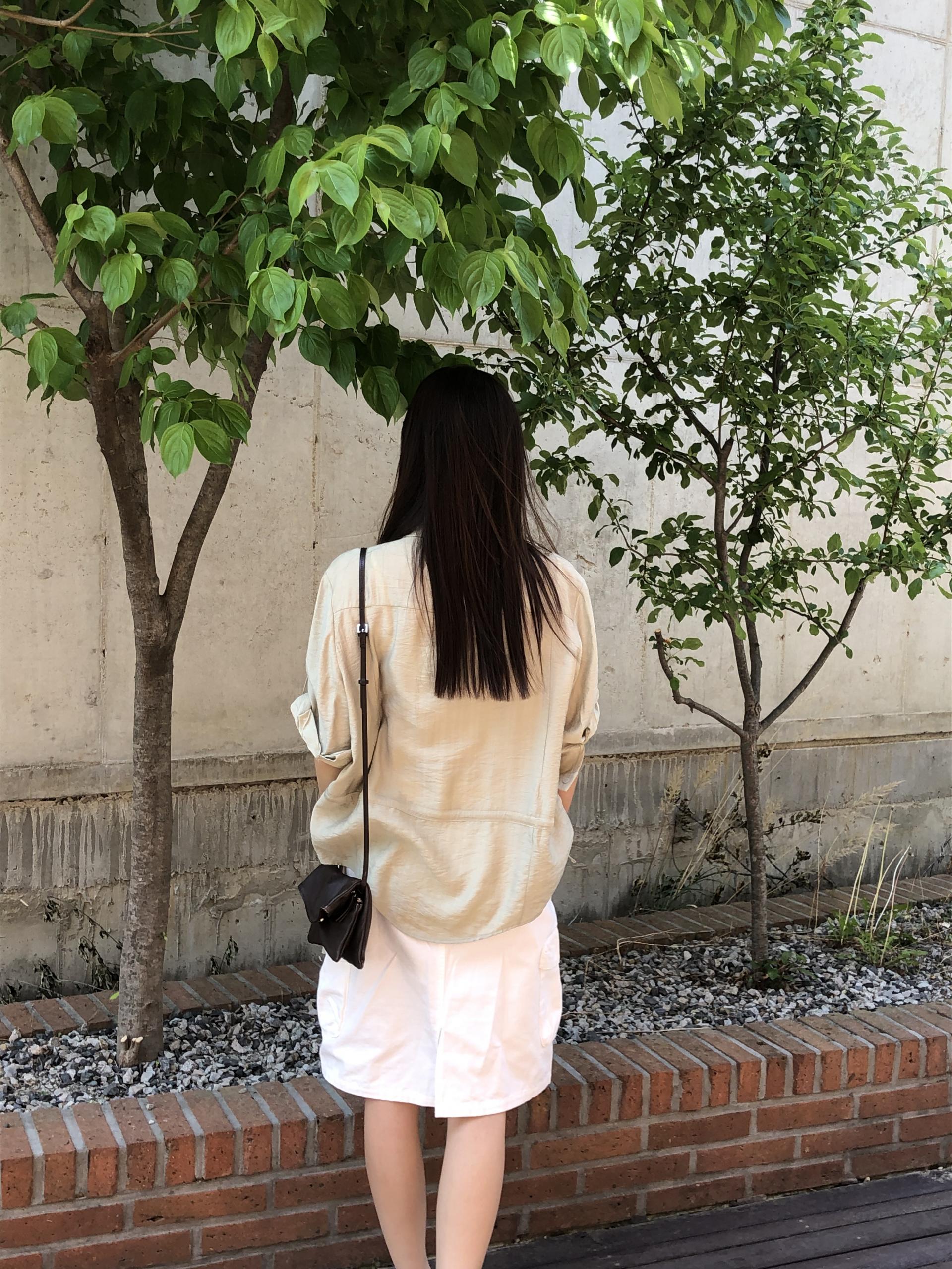 Cargo half skirt