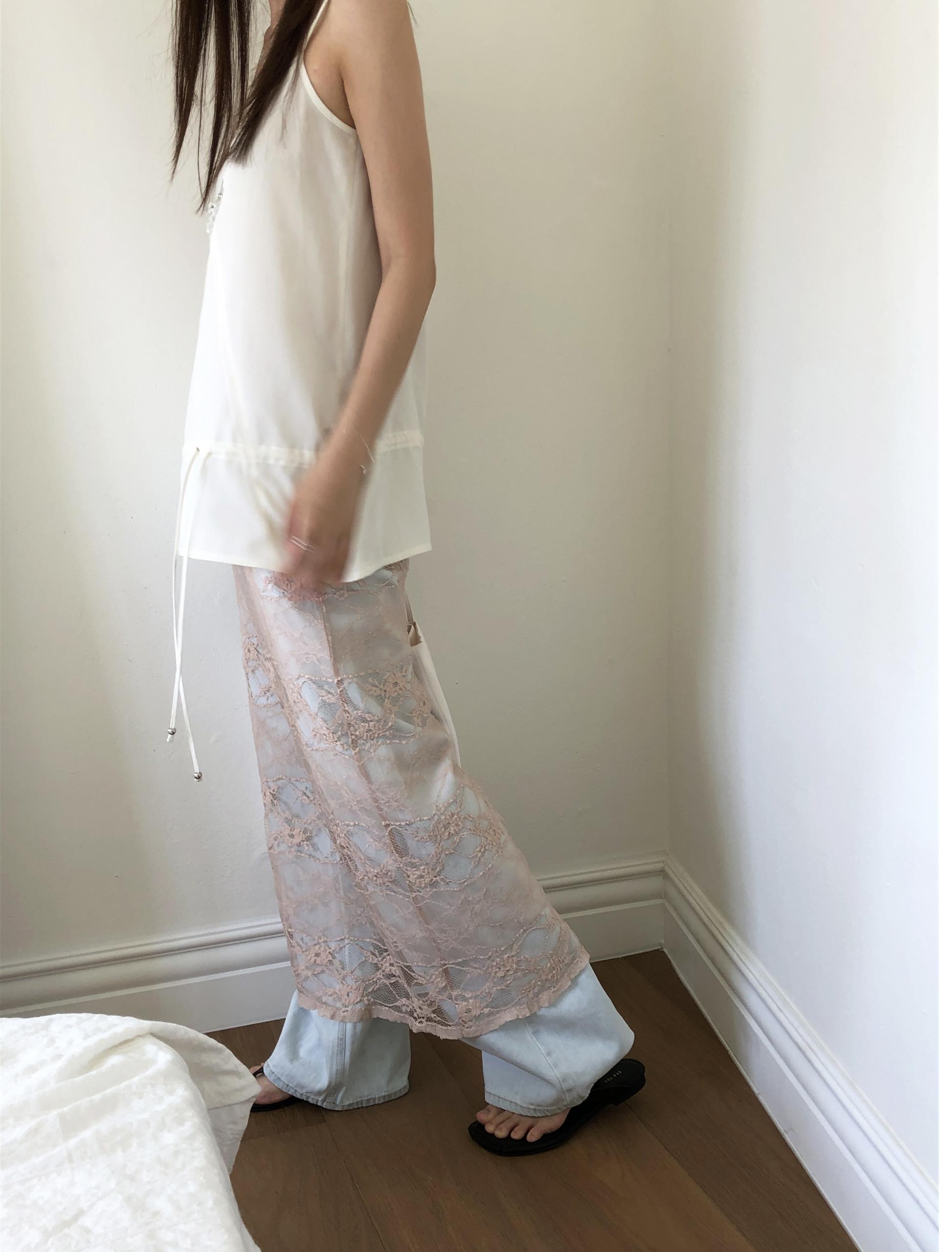 Lottie lace skirt
