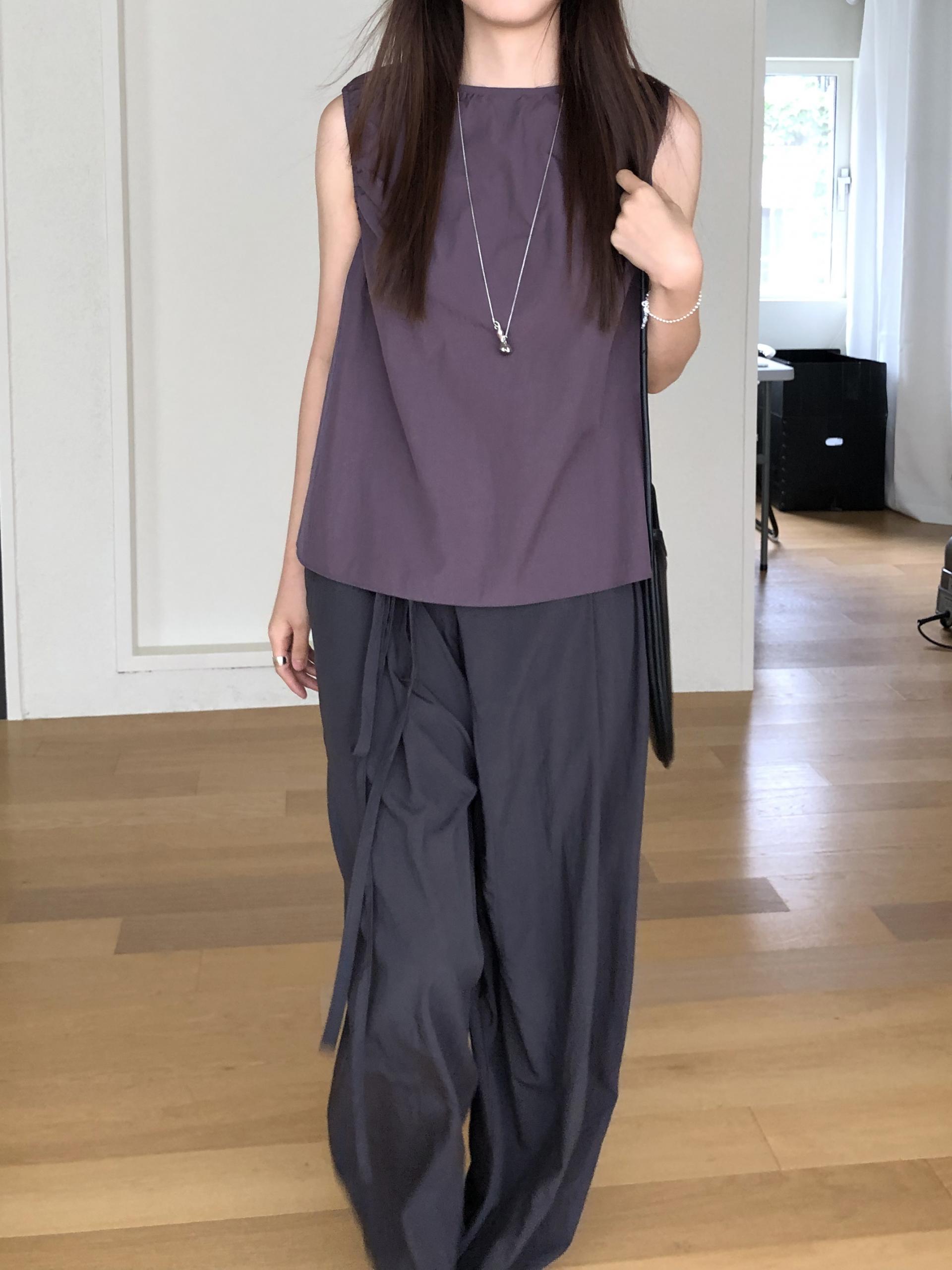 Wide wrap pants