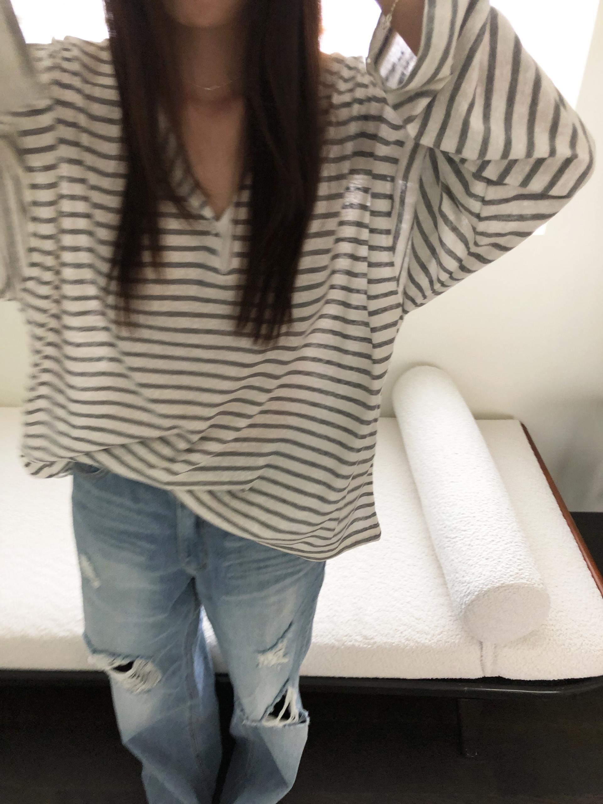 Raw overfit denim