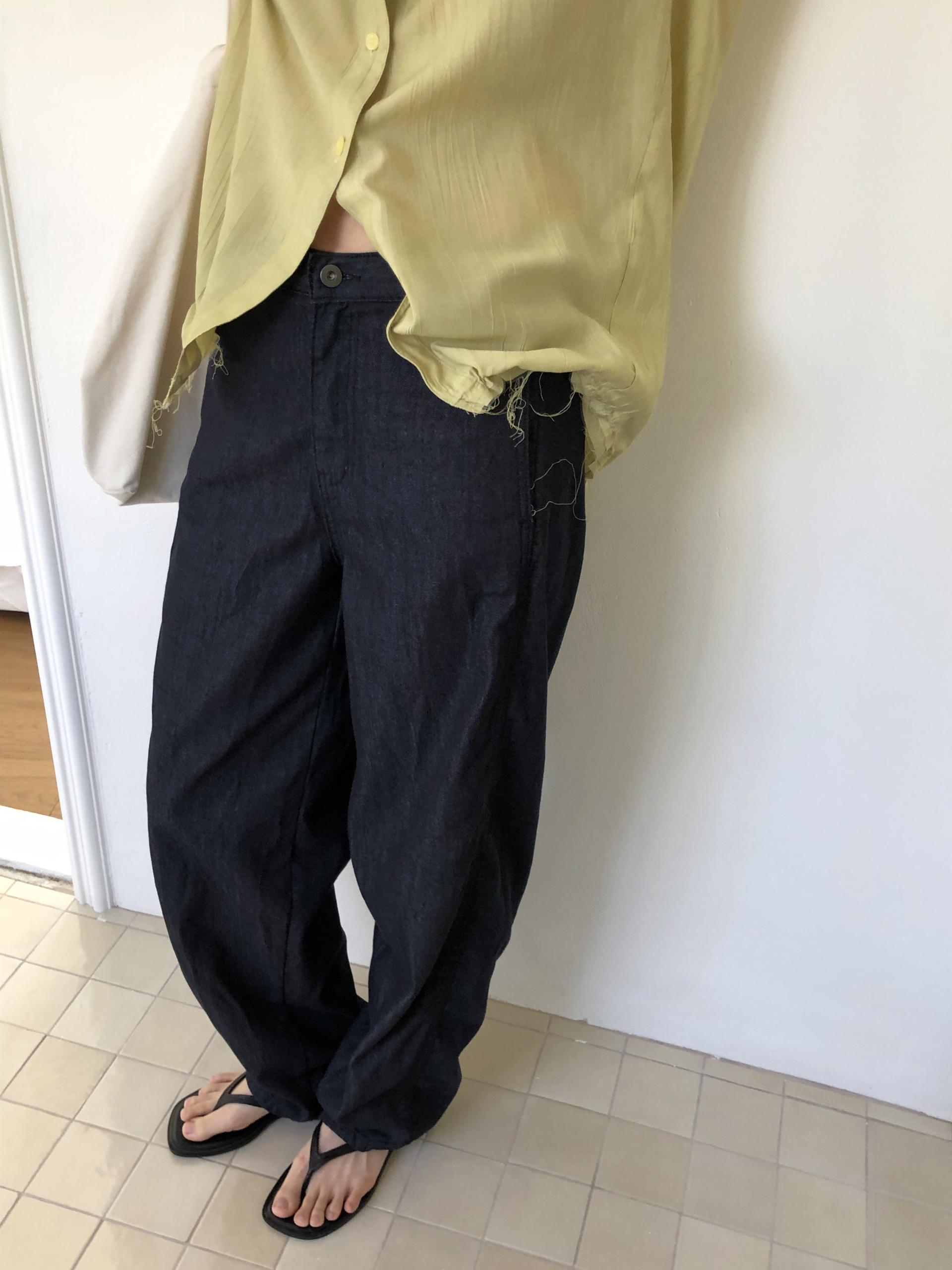 Summer indigo denim