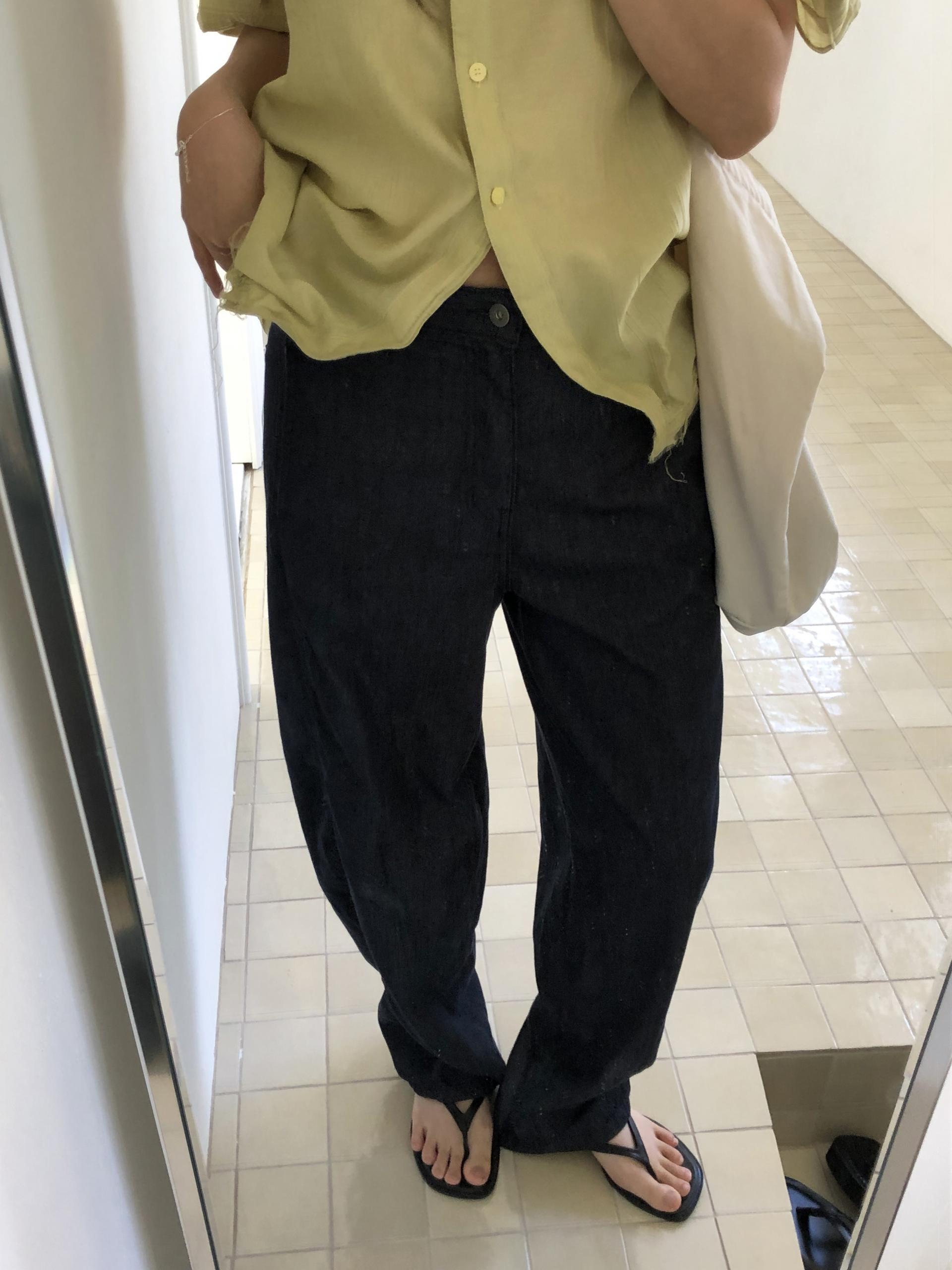 Summer indigo denim
