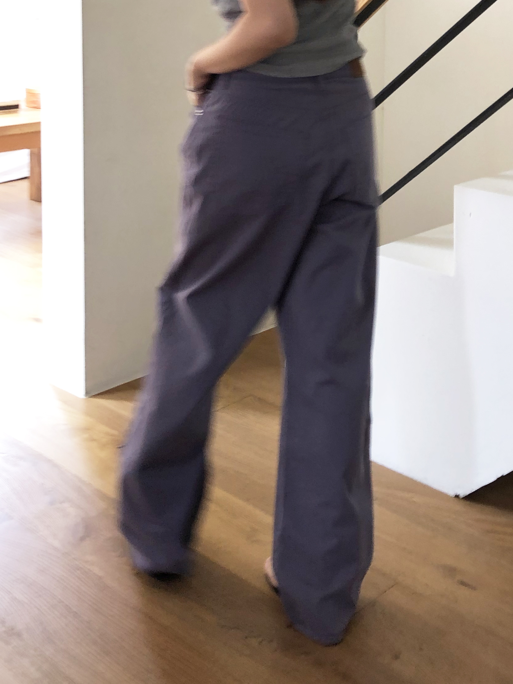 Log cotton denim