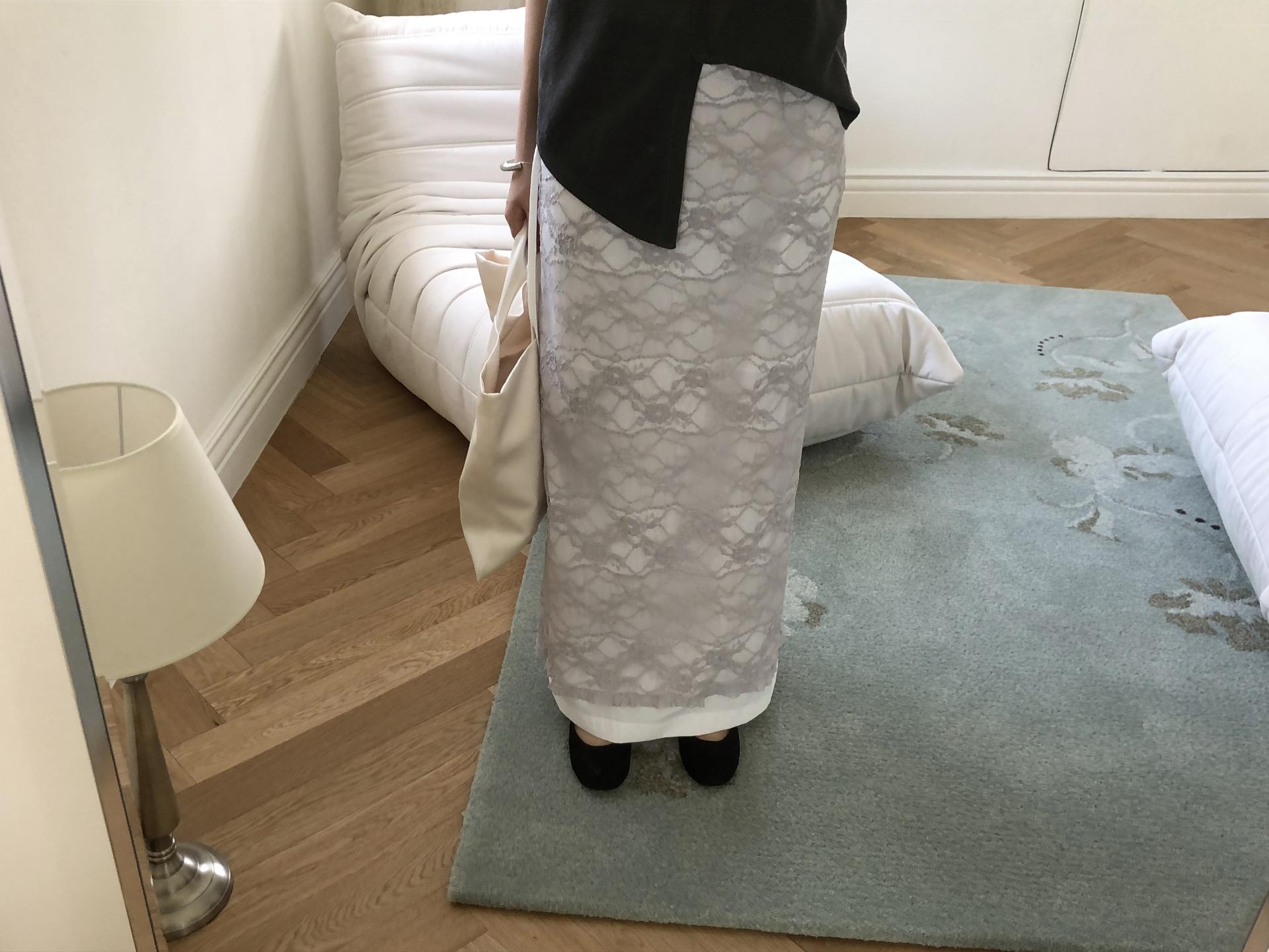 Lottie lace skirt