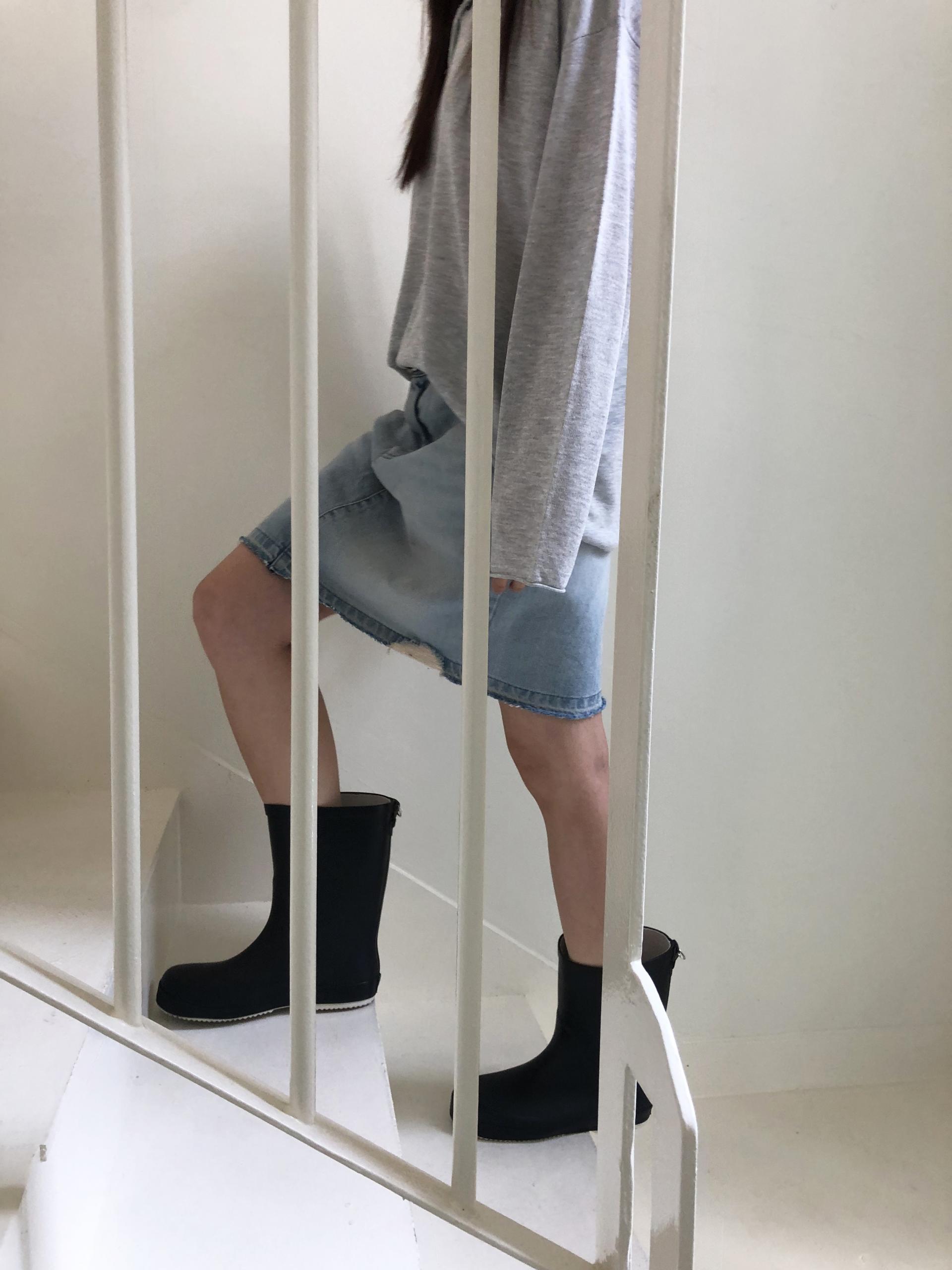 Summer button knit