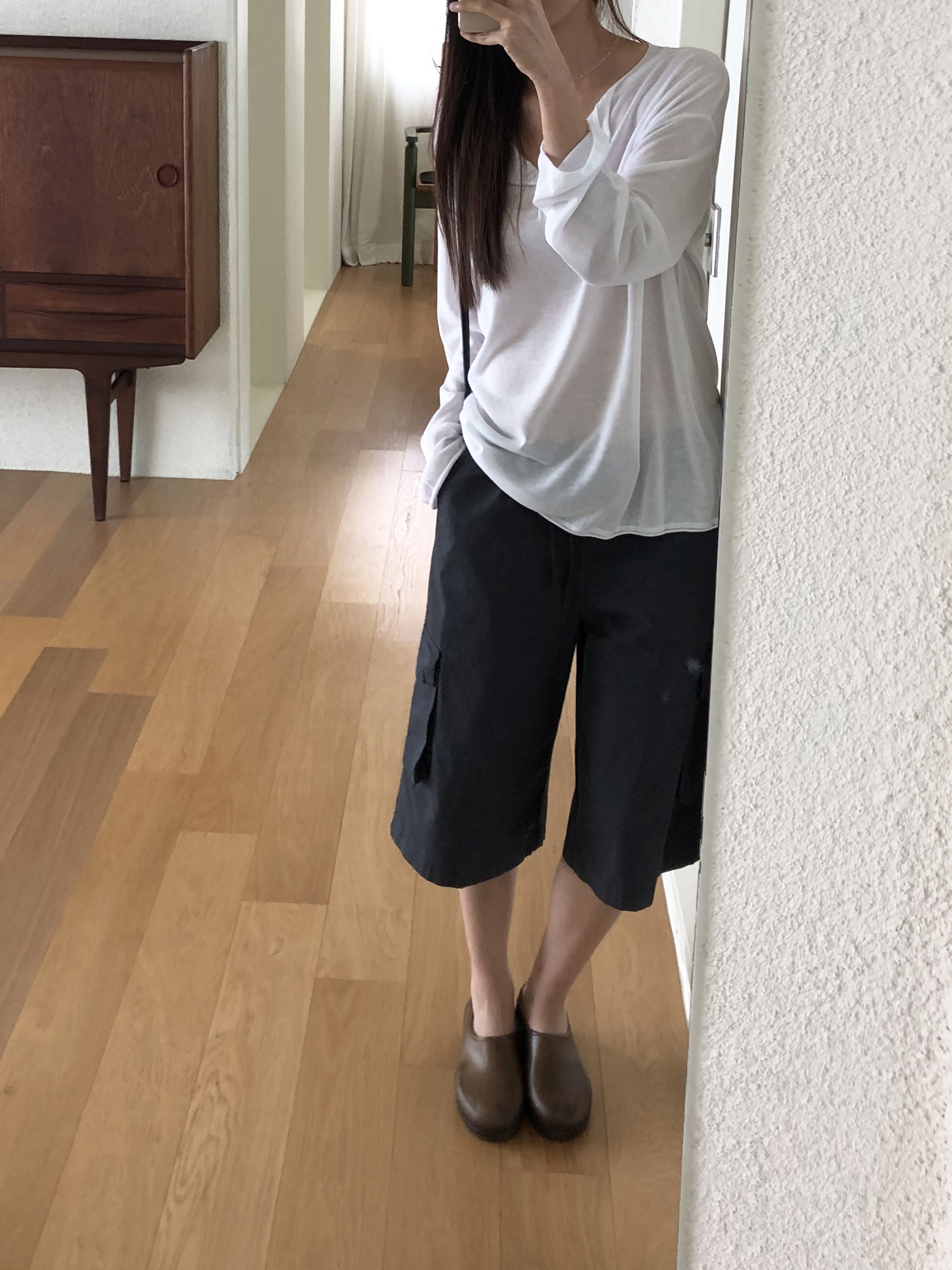 Cargo bermuda pants