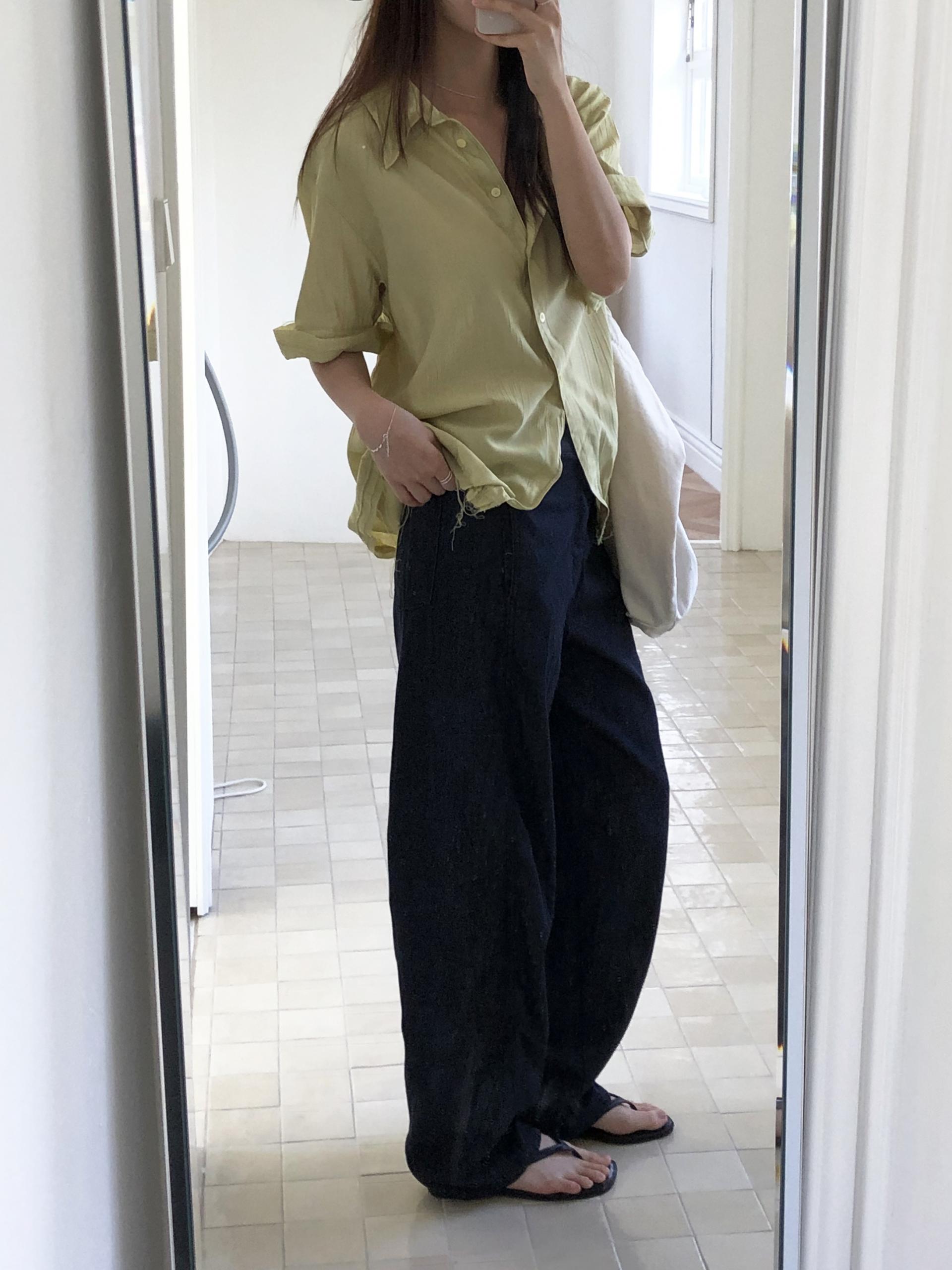 Summer indigo denim