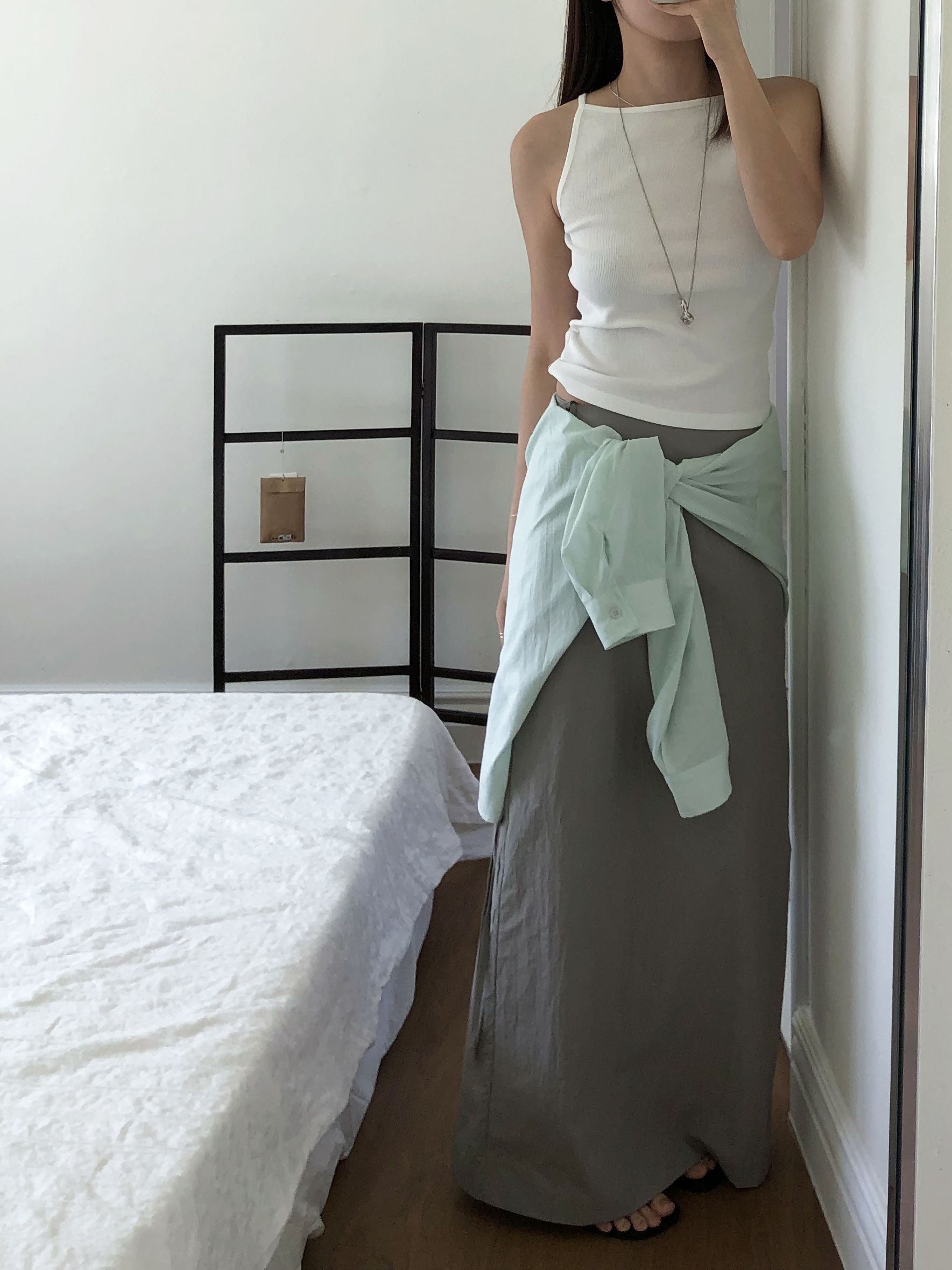 Air maxi skirt