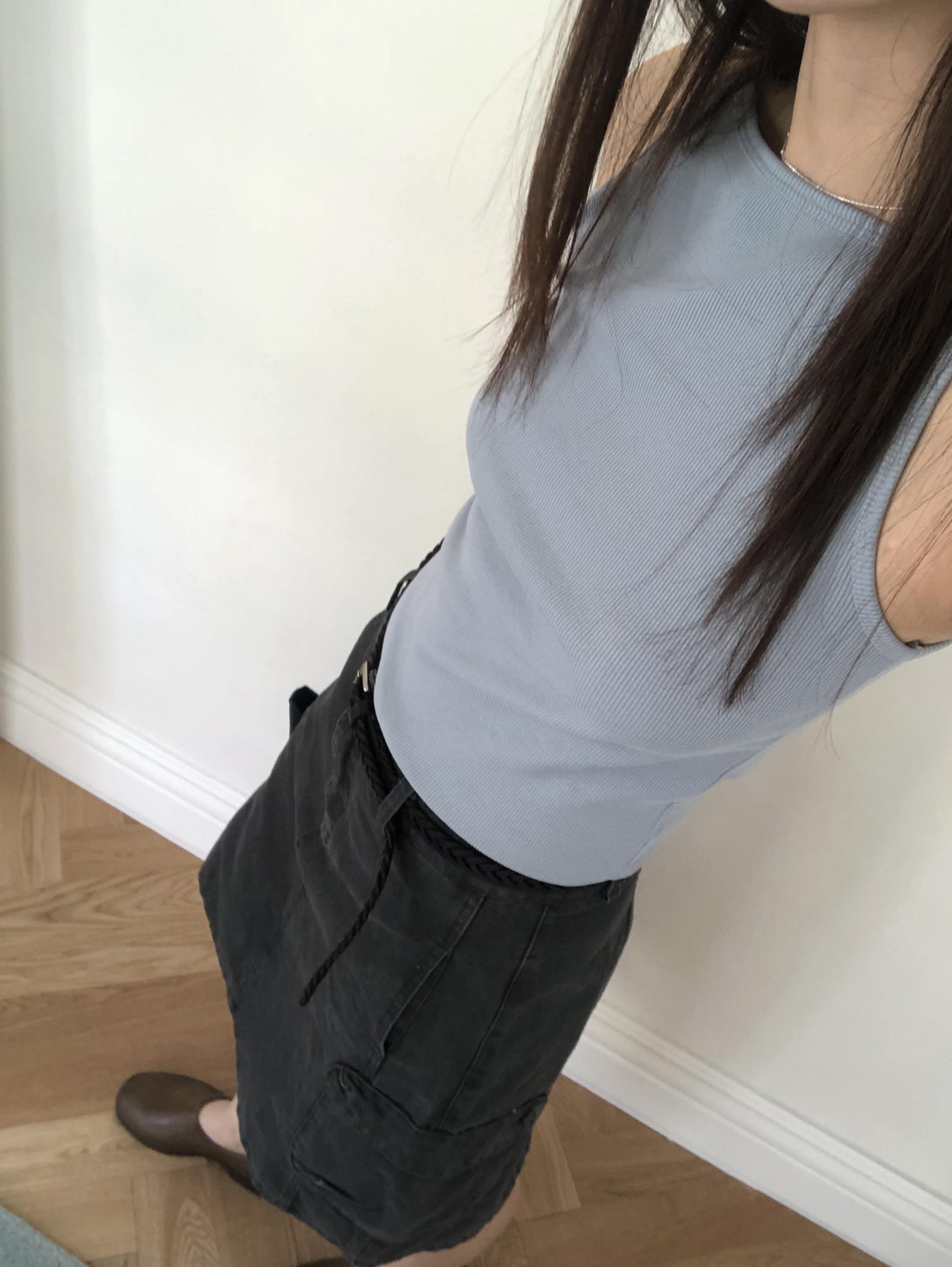 Cargo half skirt