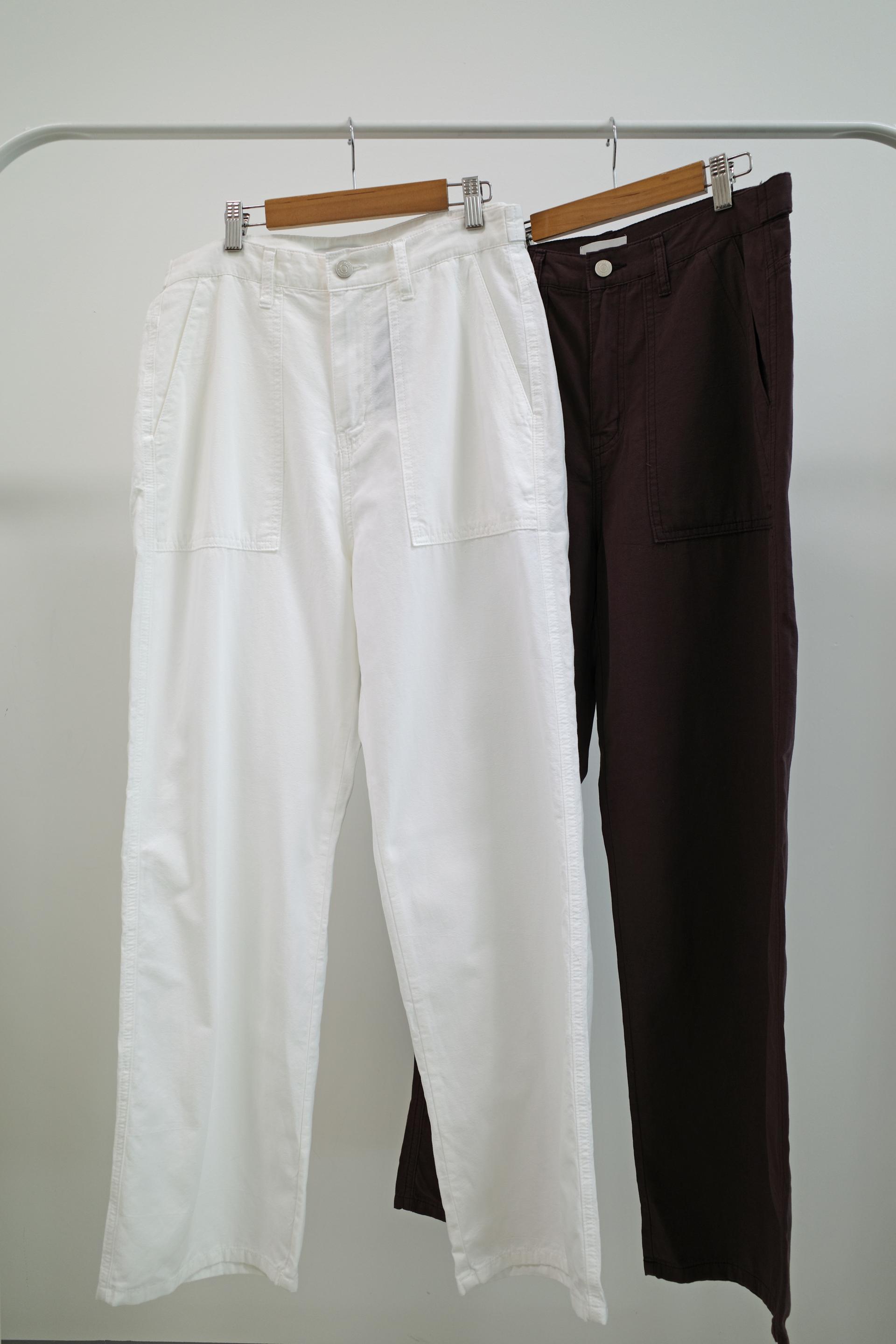 Mode buckle pants
