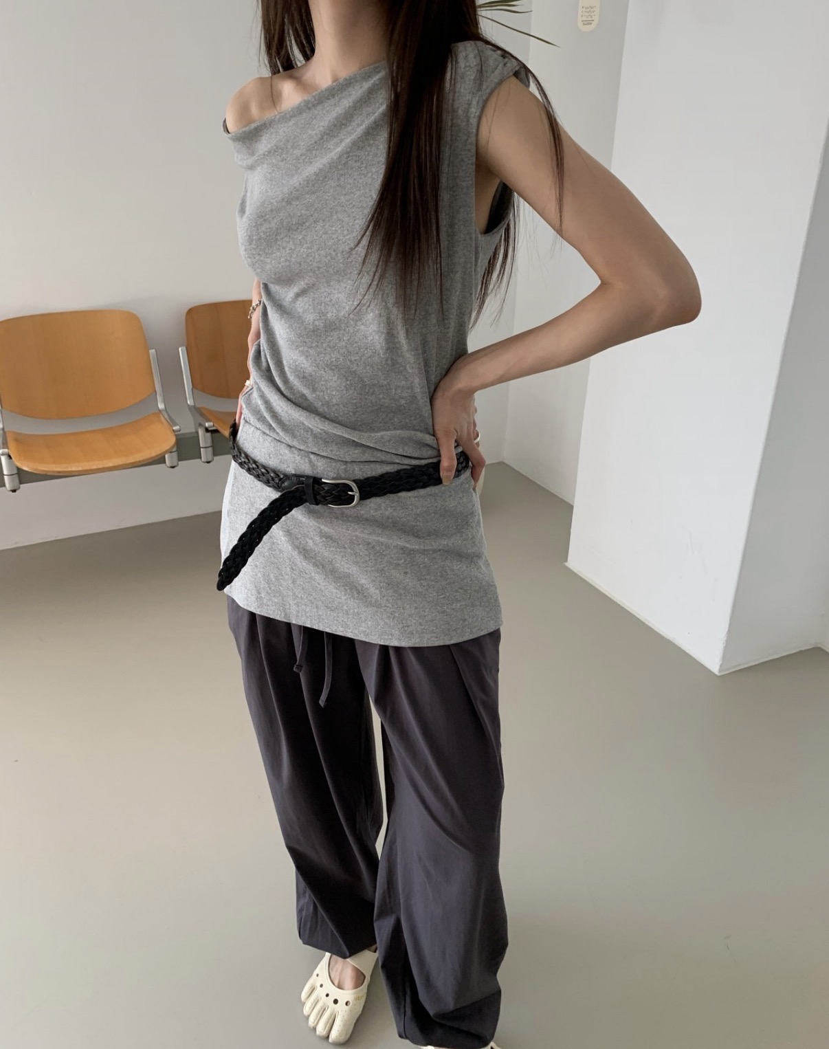 Long unbalanced top