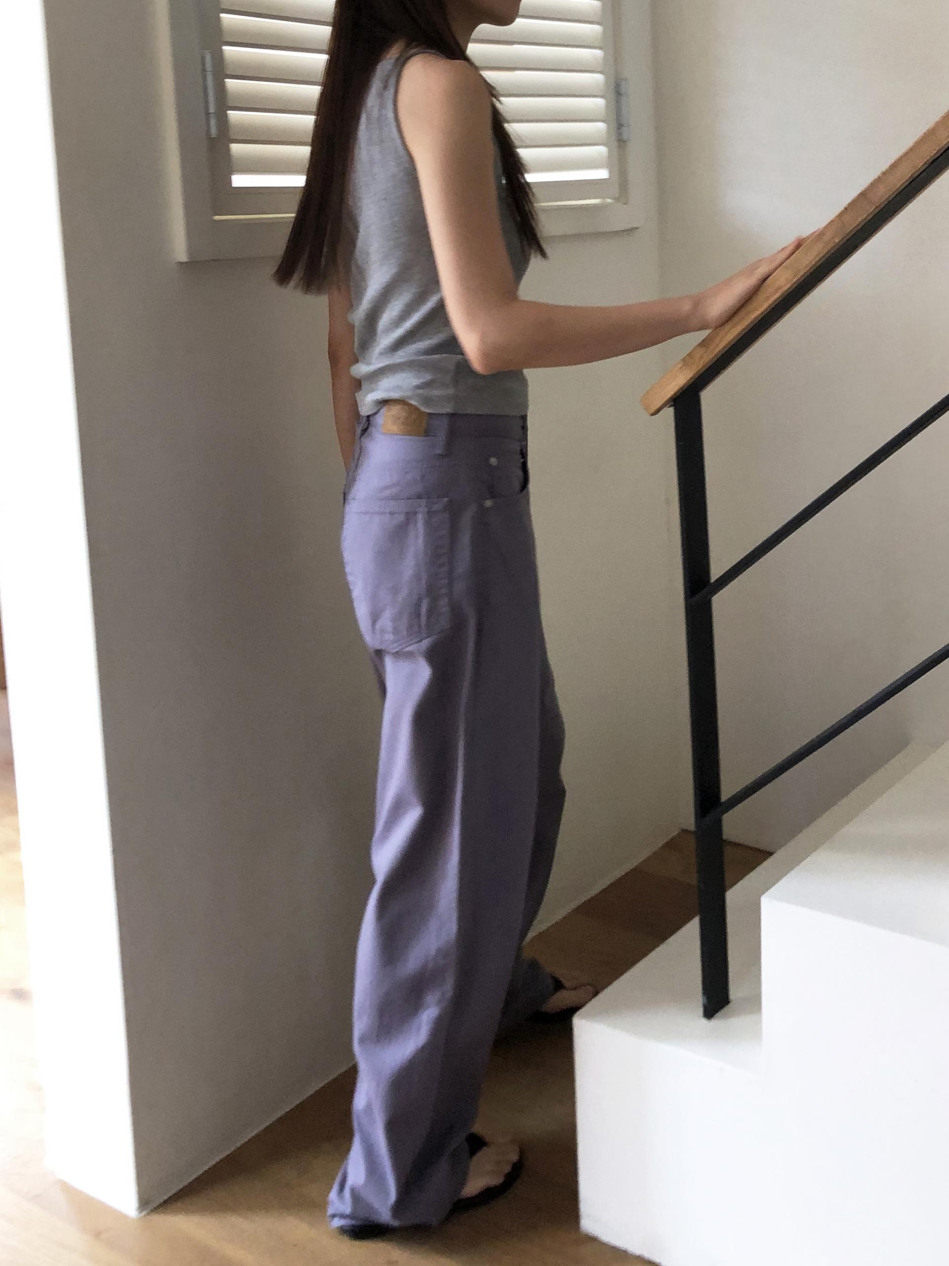 Log cotton denim