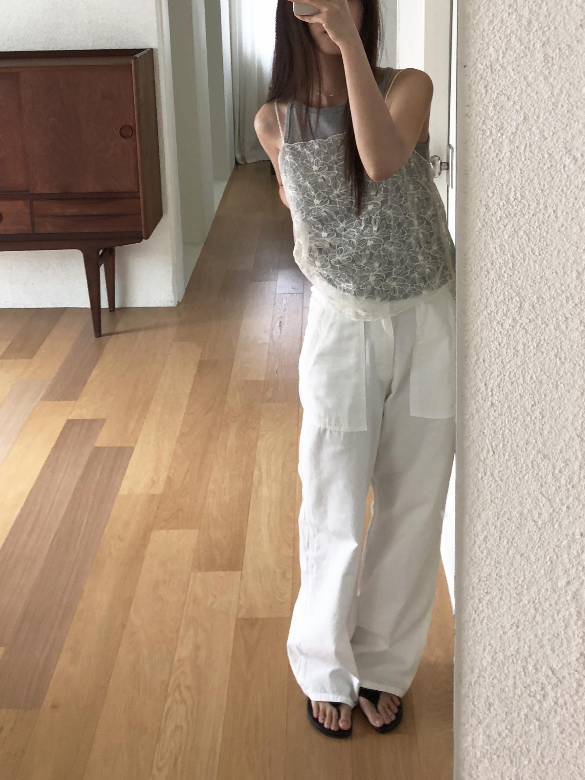 Mode buckle pants