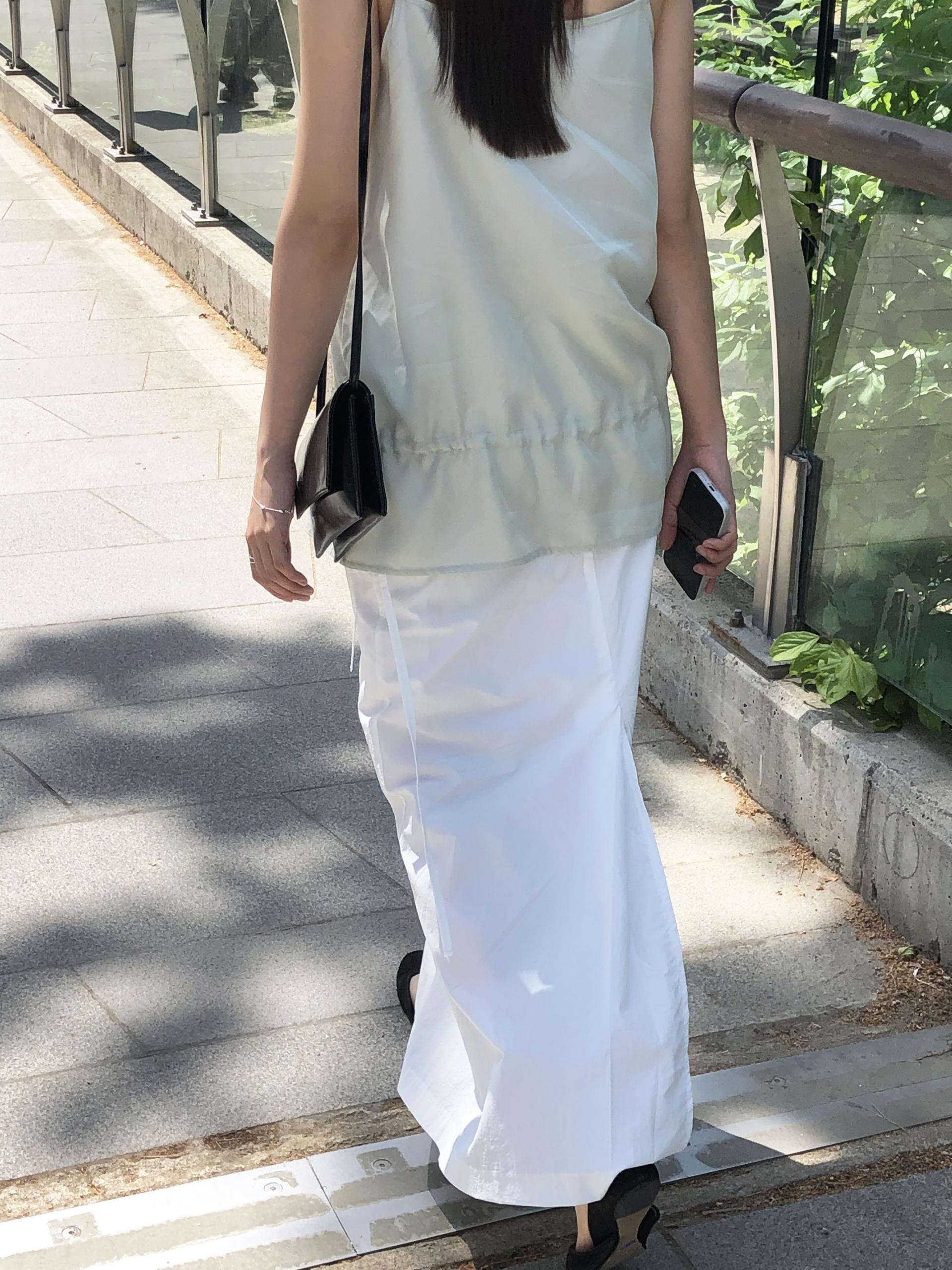 Air maxi skirt