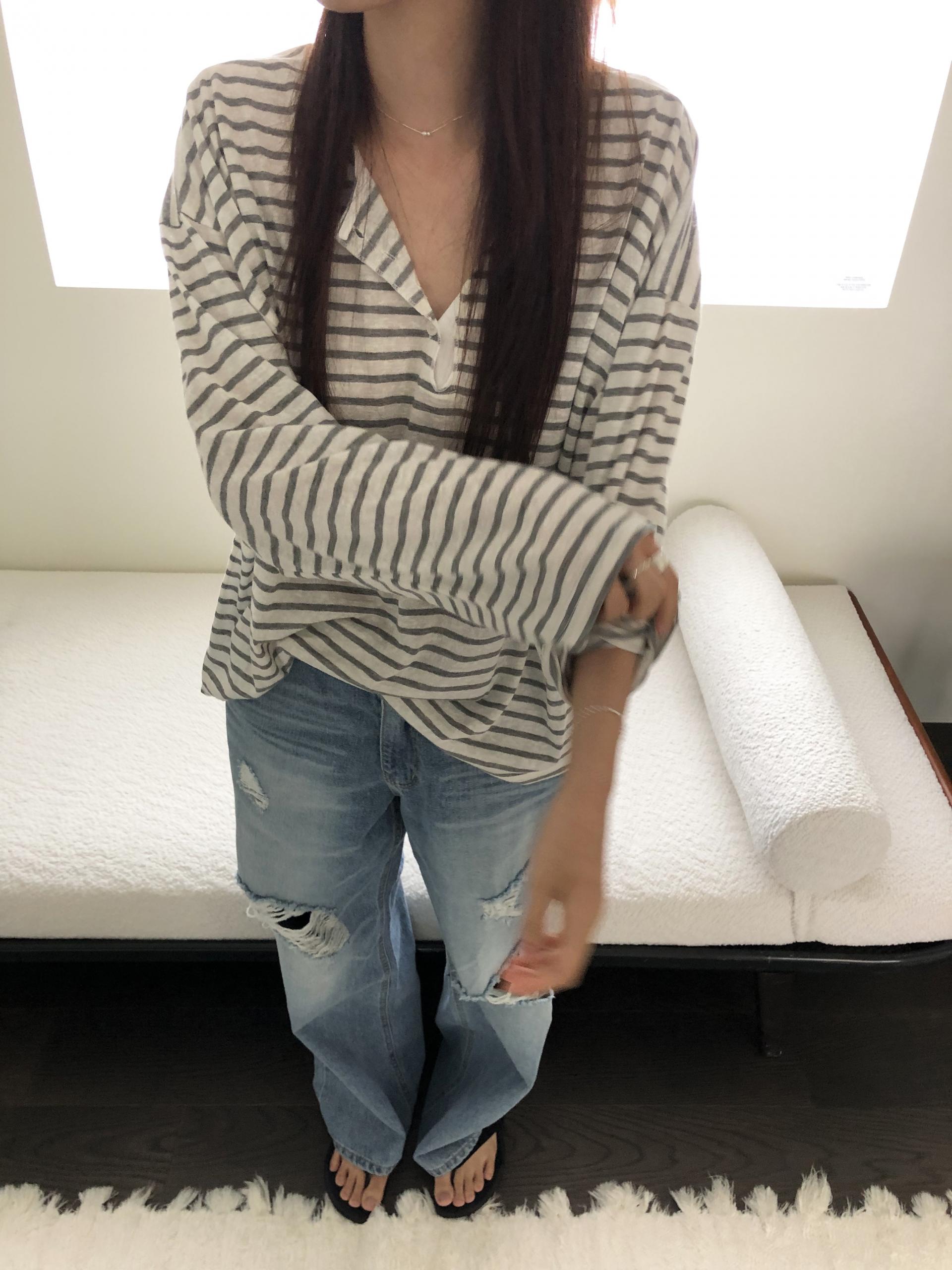 Raw overfit denim