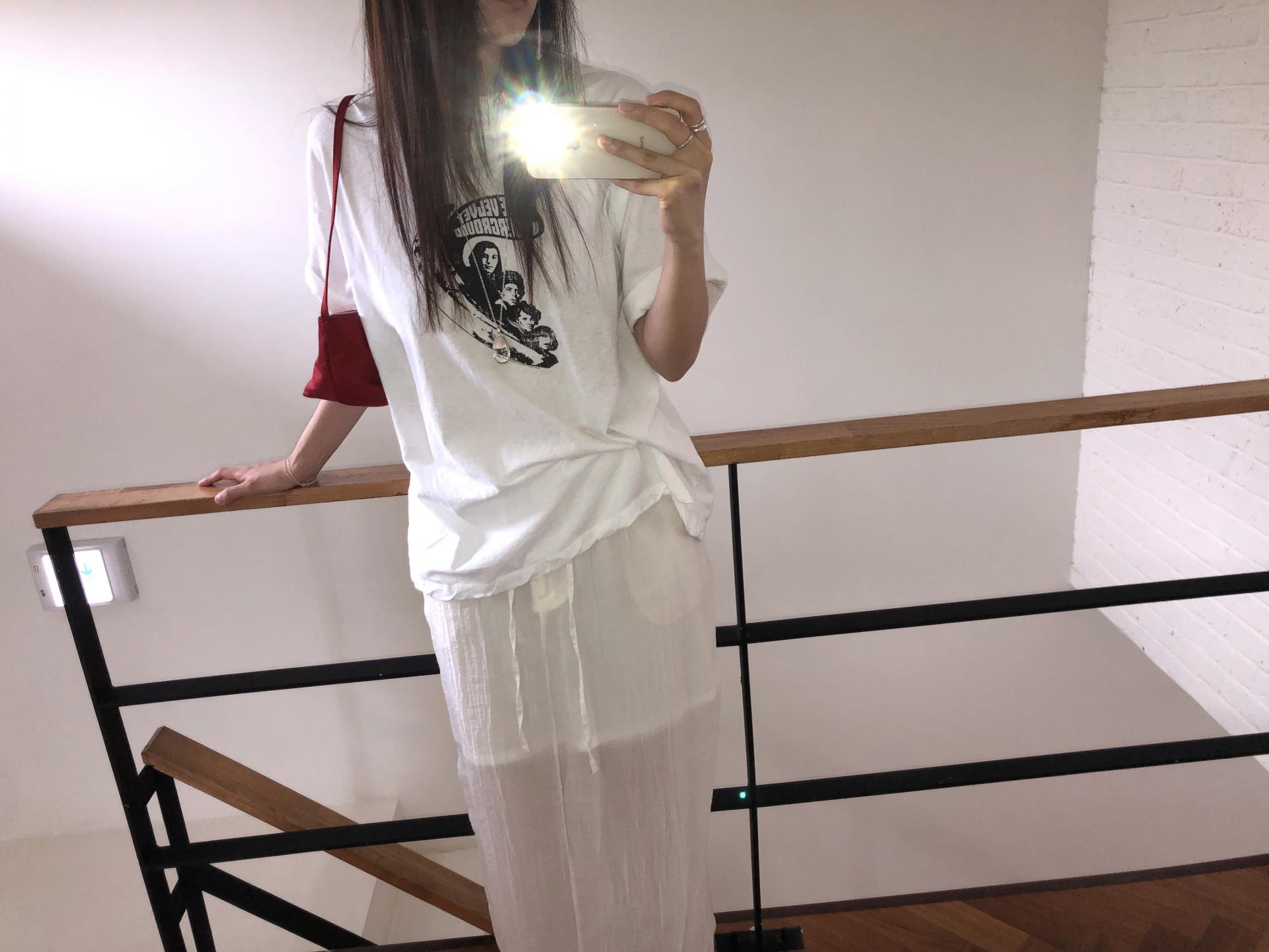 Veil wrinkle skirt